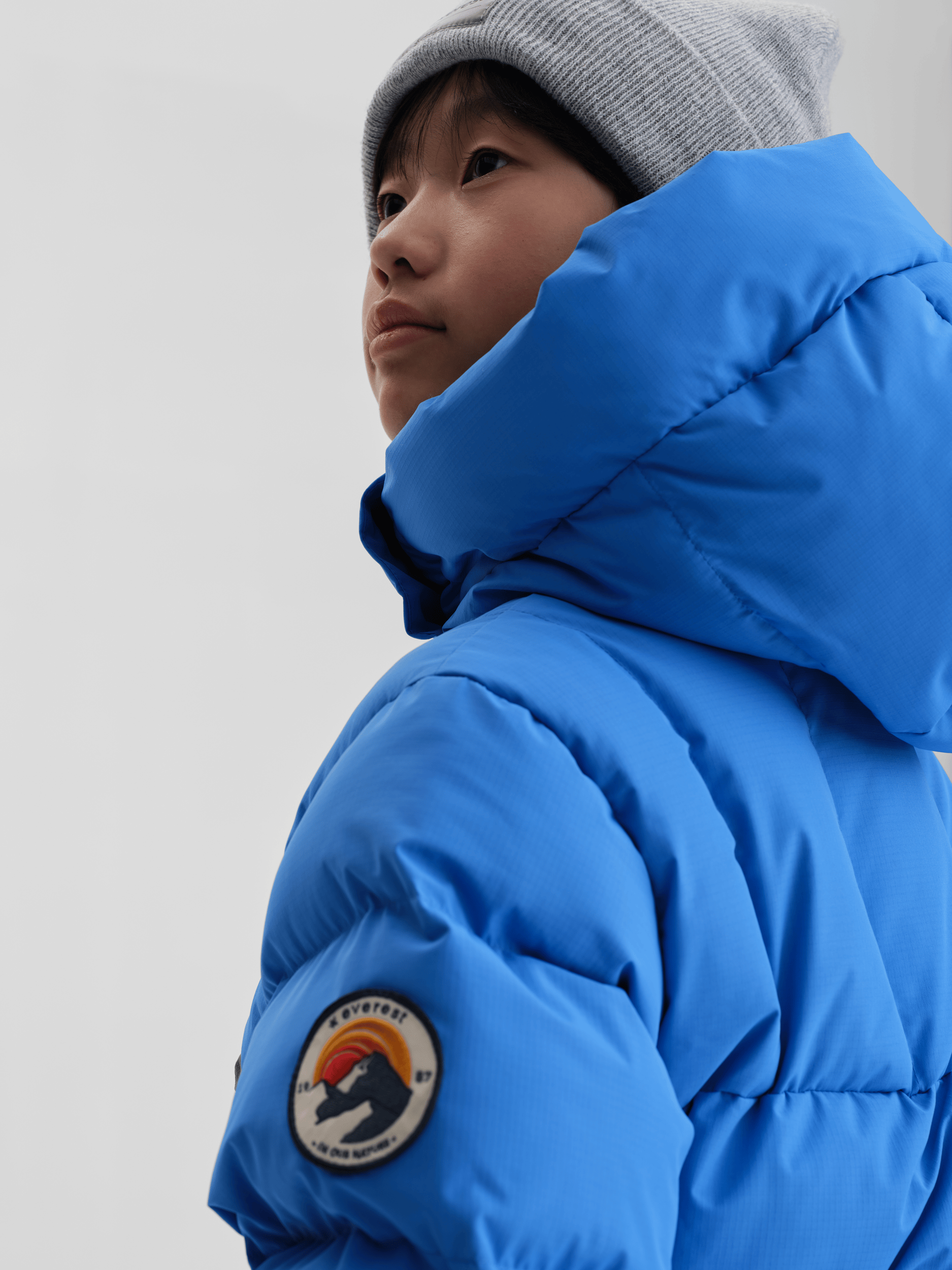 ARCTIC PARKA AZURE BLUE JUNIOR Everest Zimowa parka
