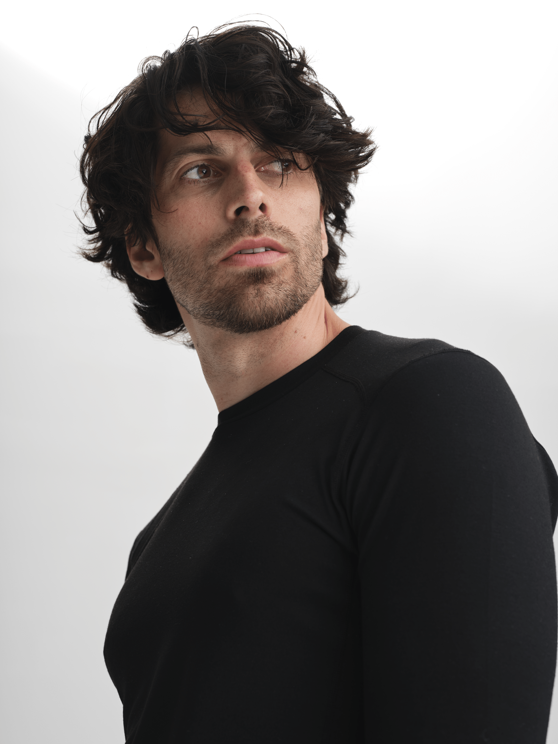 KOSZULKA BAZOWA CZARNA Everest Pierwsza warstwa