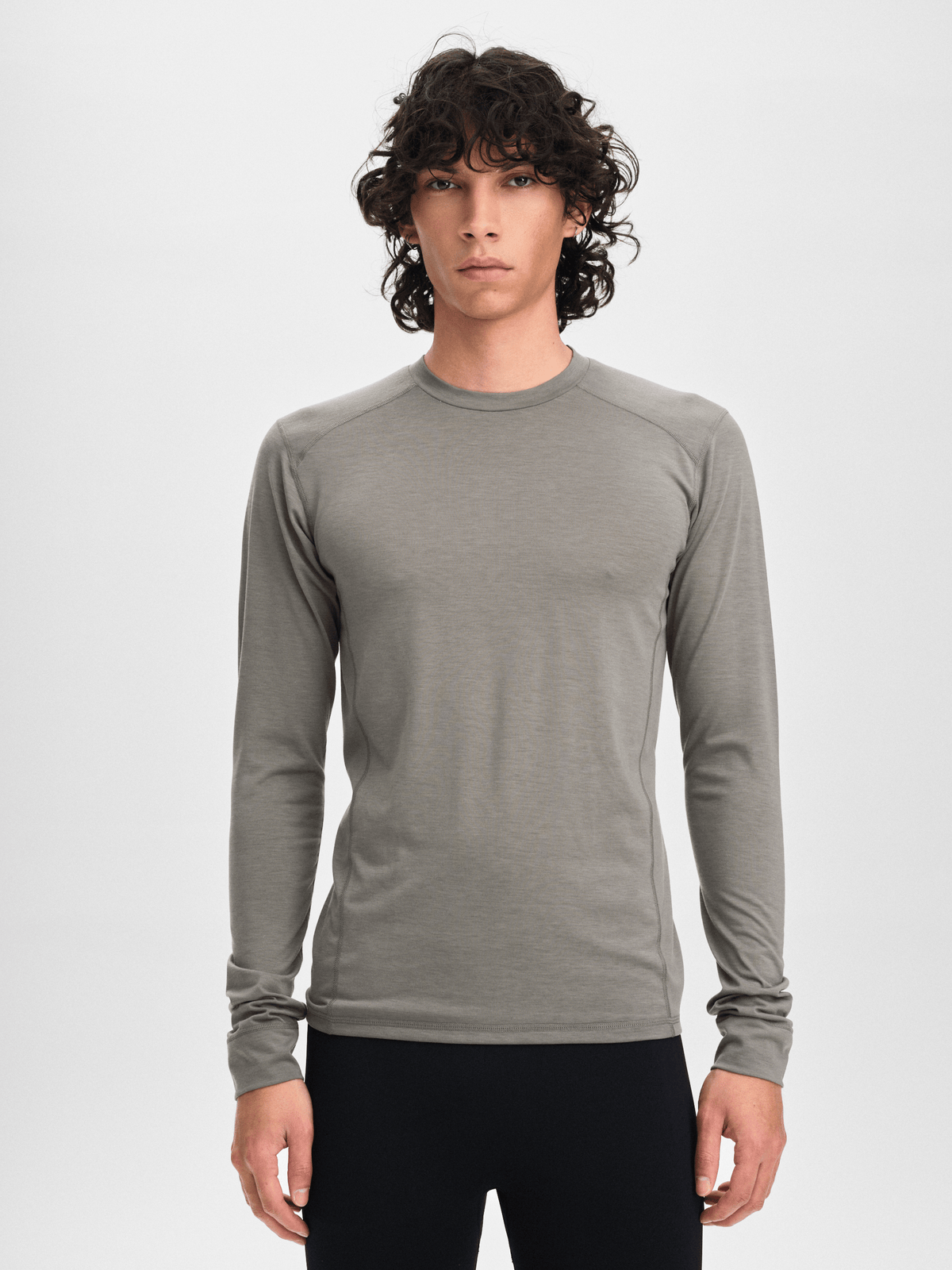 BASE LAYER SHIRT 2.0 KHAKI GREY MEN Everest First Layer