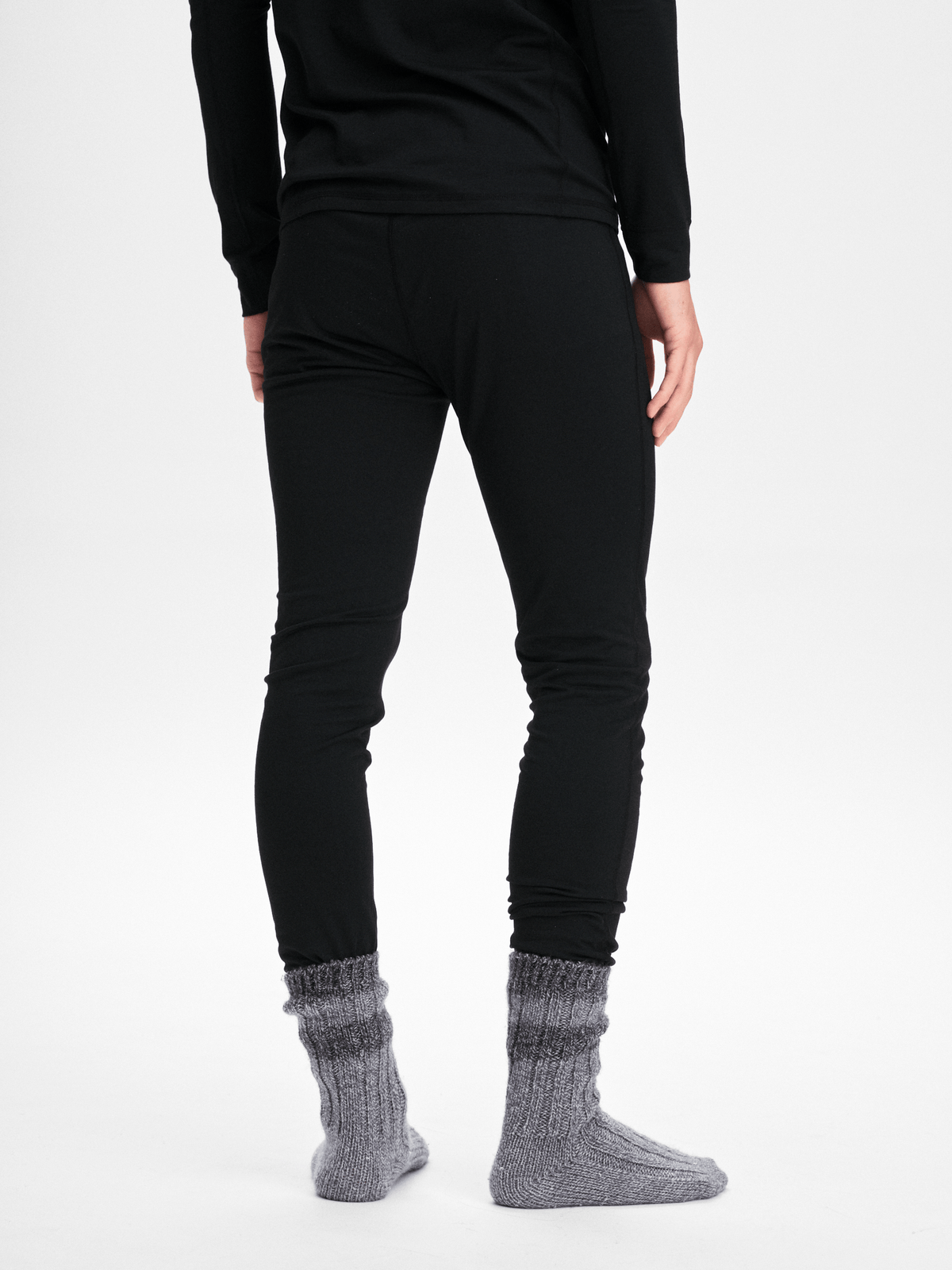 BASE LAYER PANTS BLACK/BLACK MEN Everest Base Layer Wool