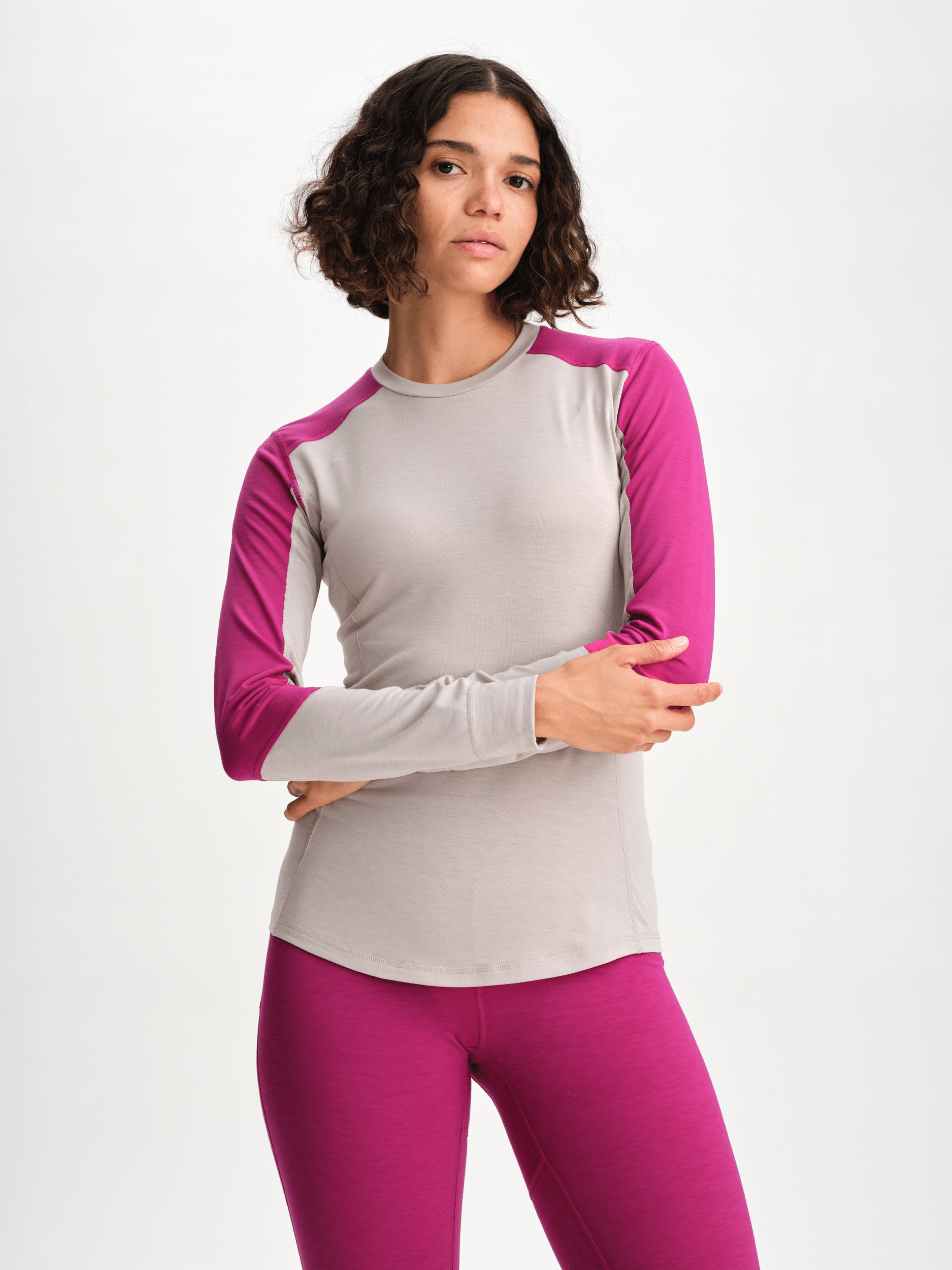 KOSZULKA BAZOWA BRIGHT FUCHSIA Everest Warstwa podstawowa
