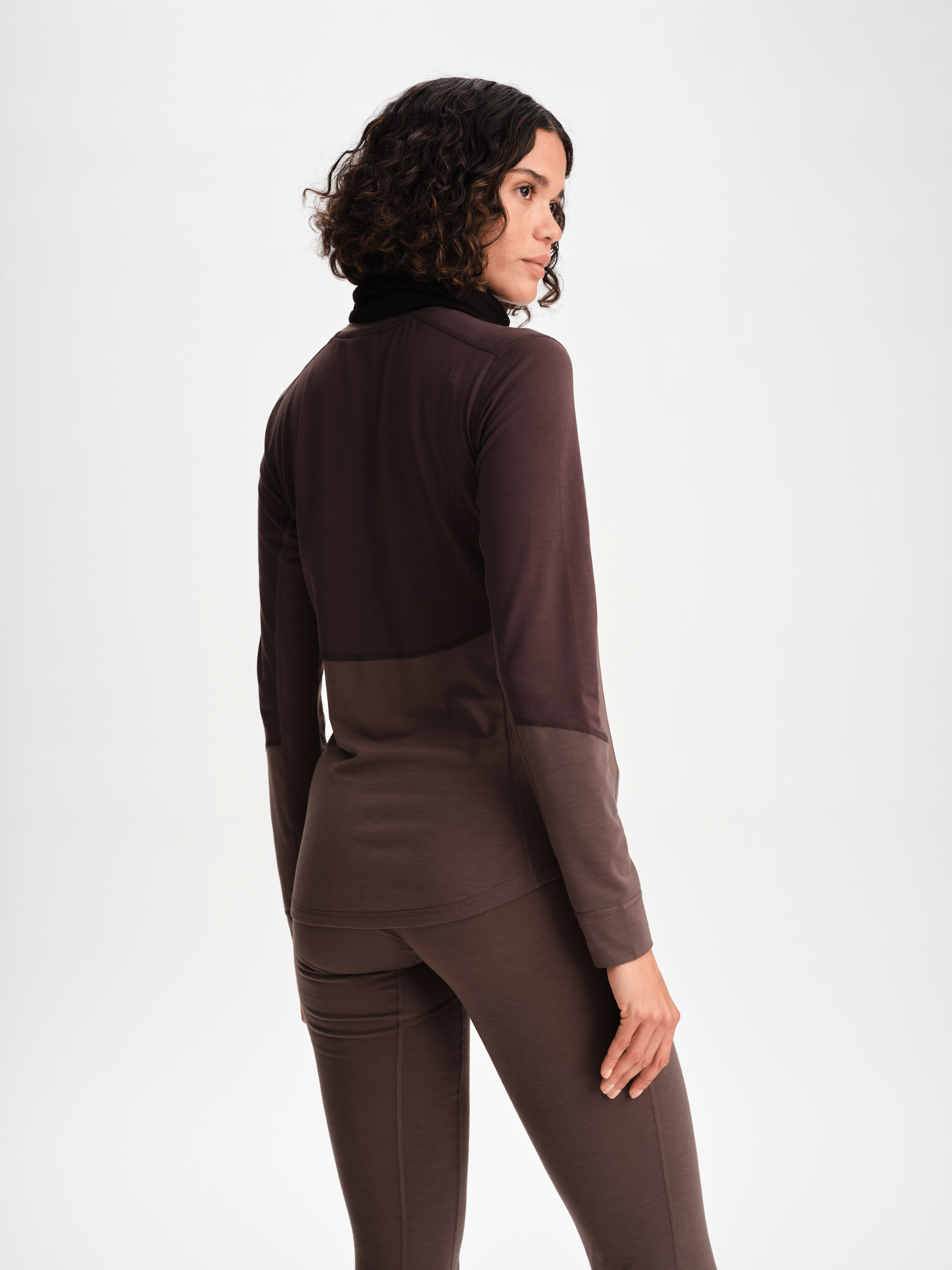 BASE LAYER SHIRT ASH PURPLE Everest First Layer