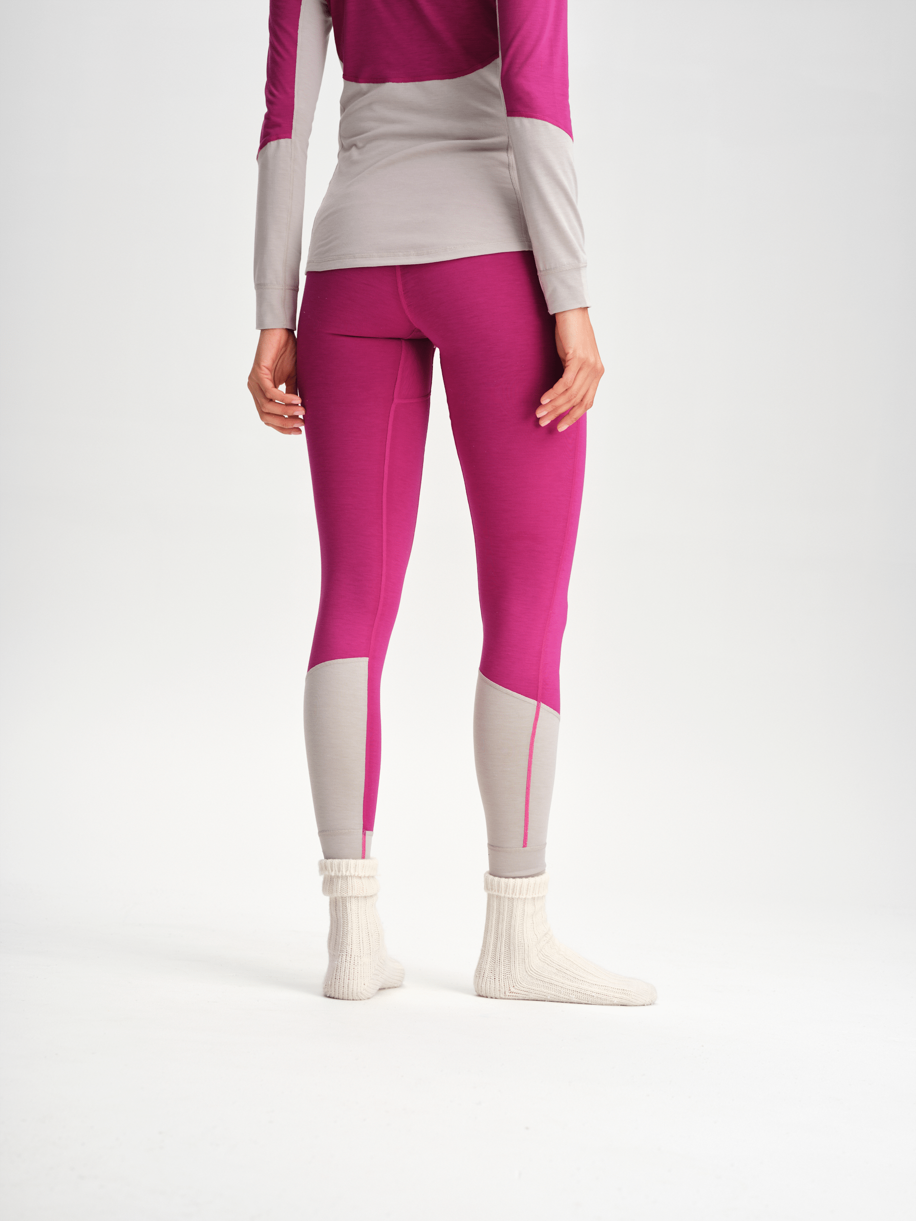 BASE LAYER PANTS BRIGHT FUCHSIA Everest First Layer