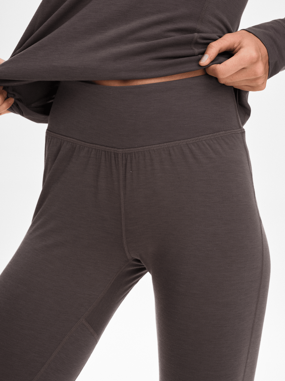 BASE LAYER PANTS ASH BROWN WOMEN Everest First Layer