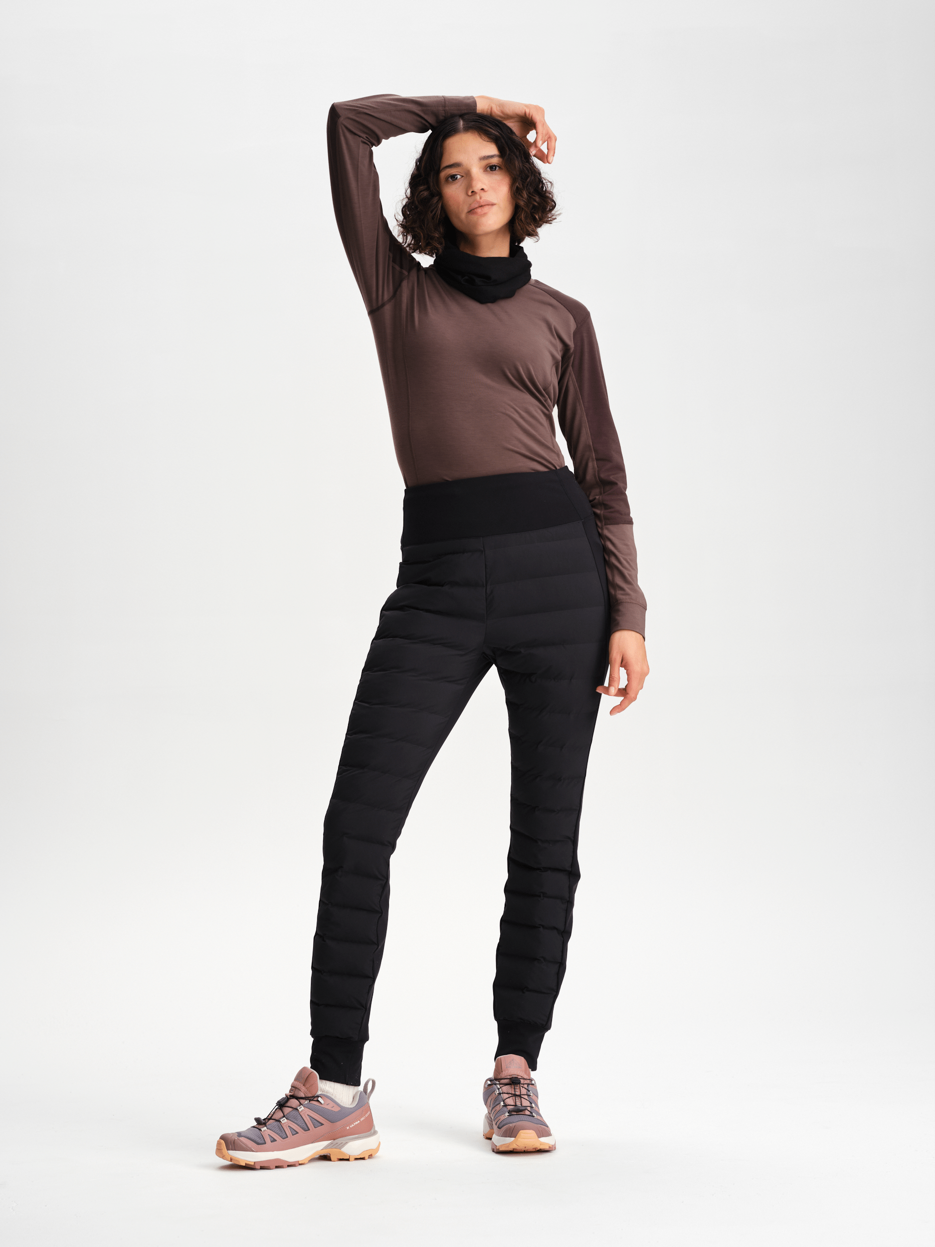 AGNES HOSE SCHWARZ Everest Outdoor-Hose