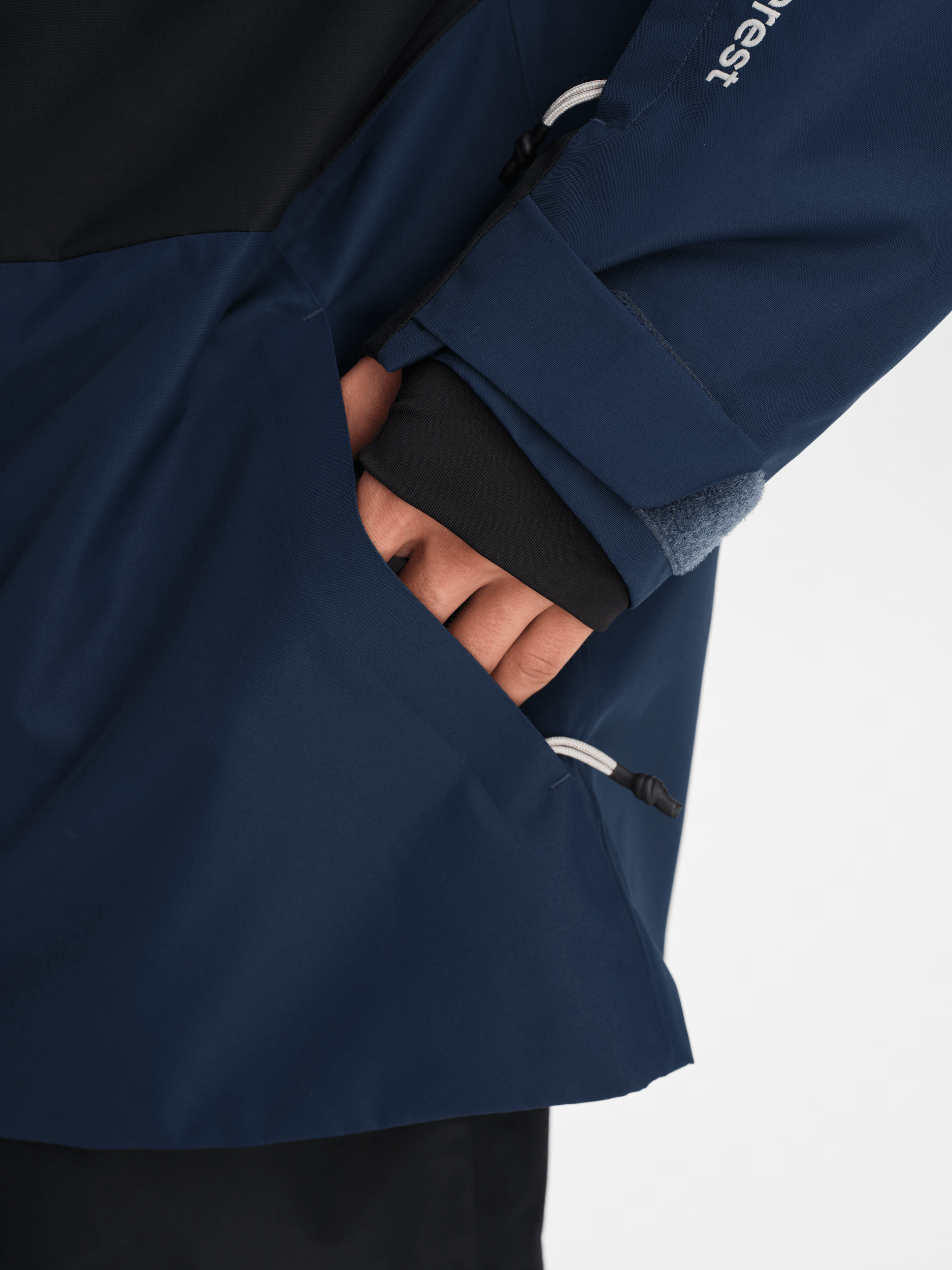 ALLMOUNTAIN KURTKA GRANATOWA Everest Kurtka narciarska i snowboardowa