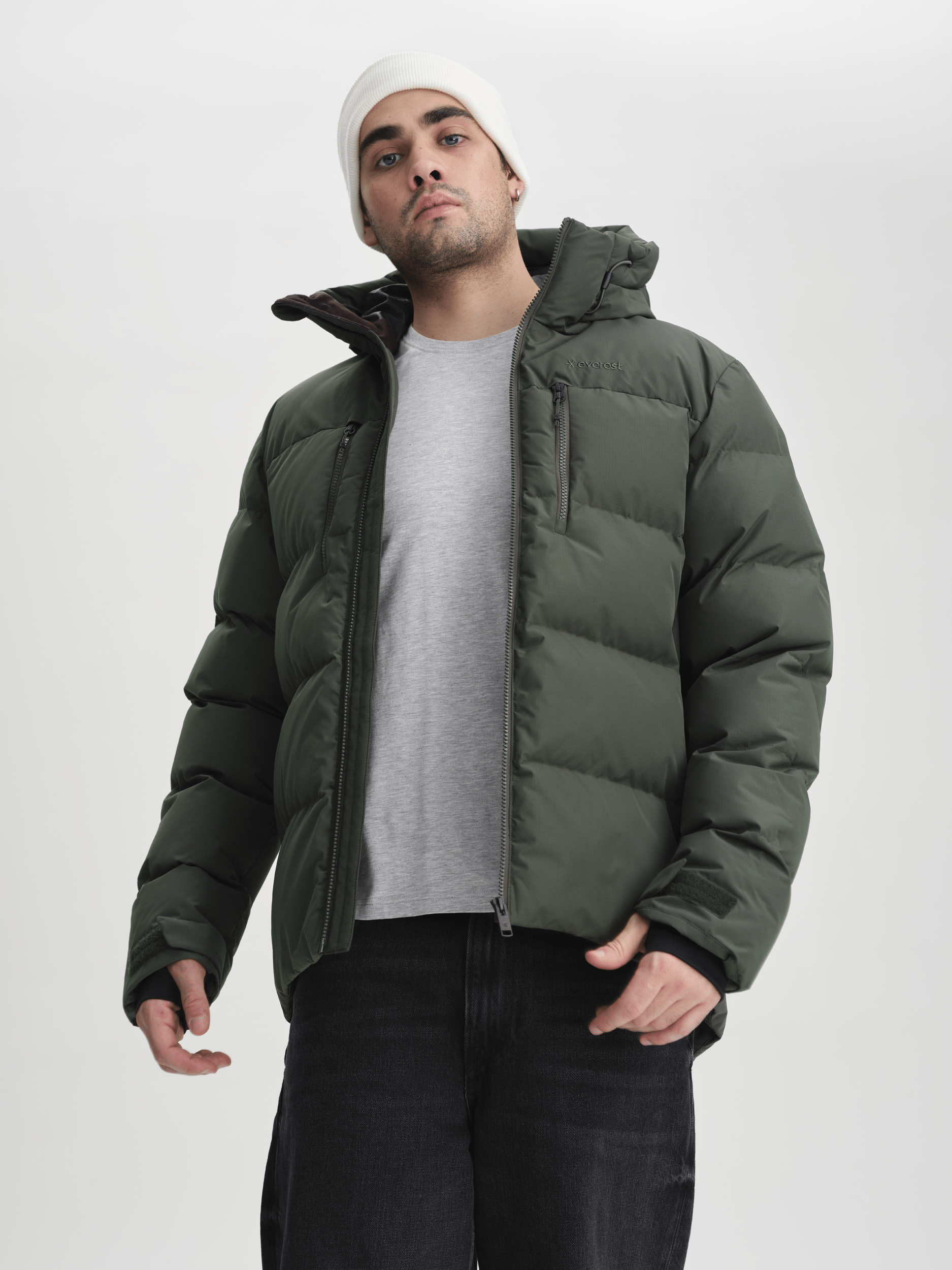 RAZOR KURTKA CIEMNOZIELONA Everest Kurtka ocieplana