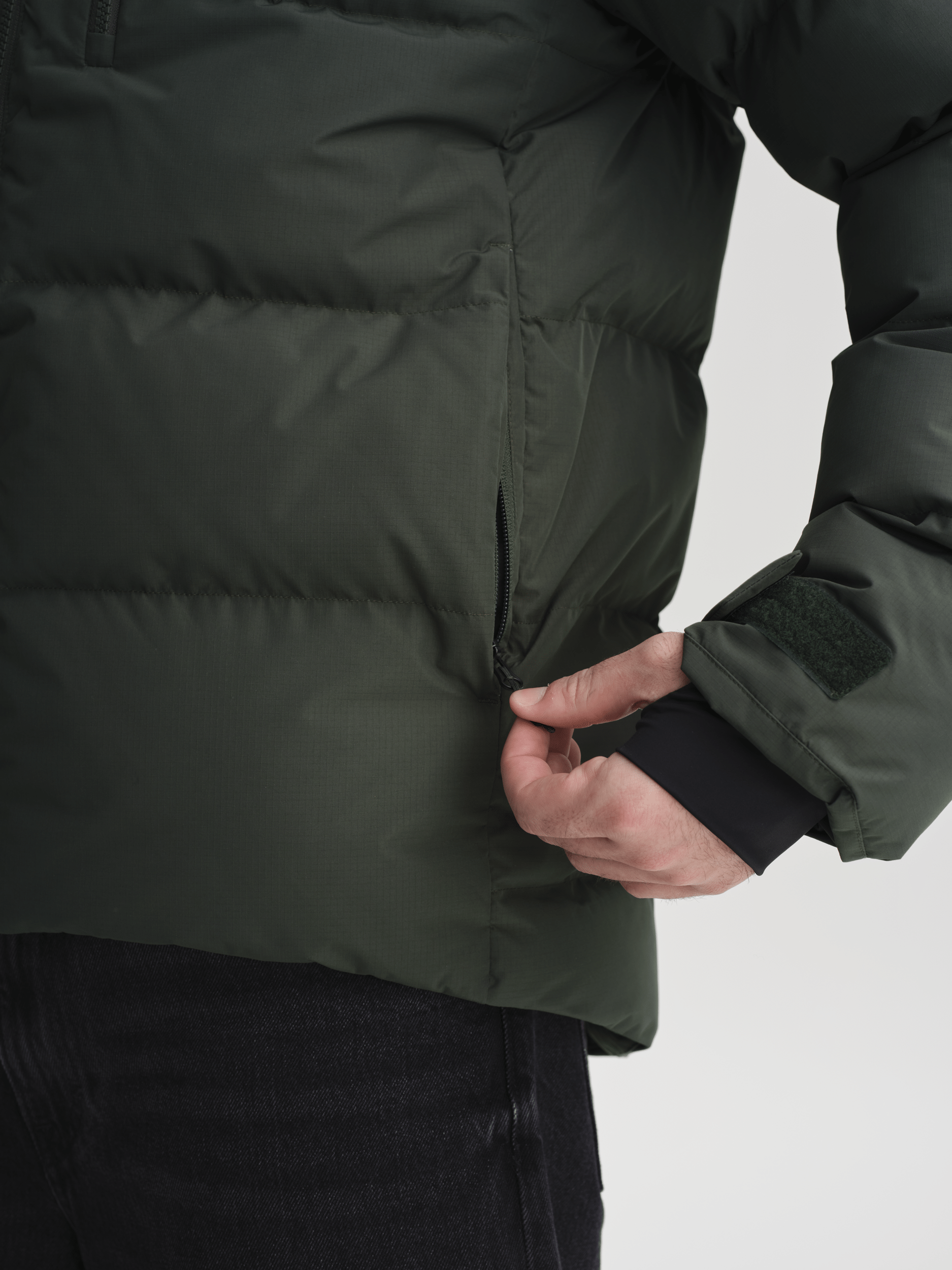 RAZOR KURTKA CIEMNOZIELONA Everest Kurtka ocieplana