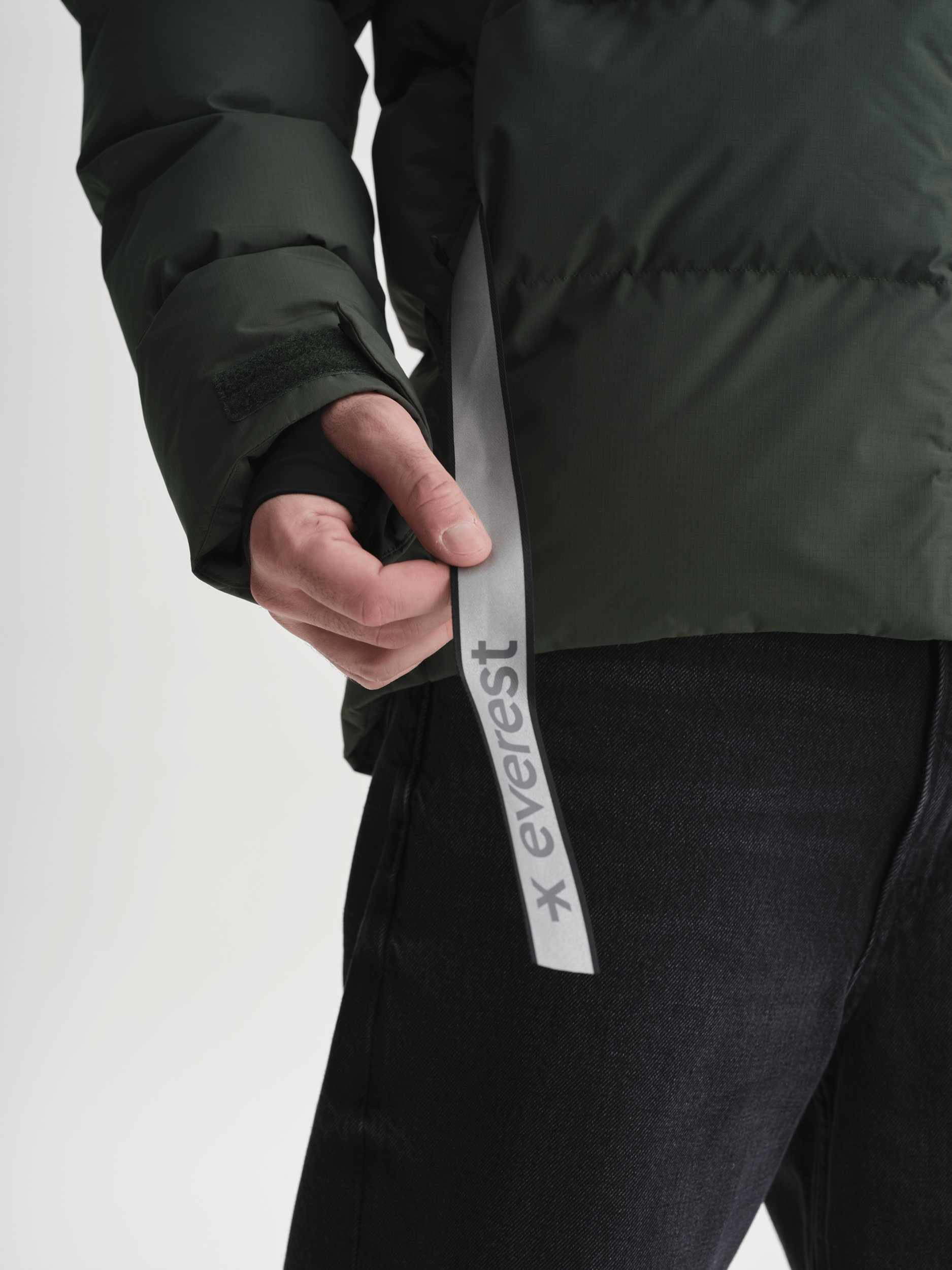 RAZOR KURTKA CIEMNOZIELONA Everest Kurtka ocieplana