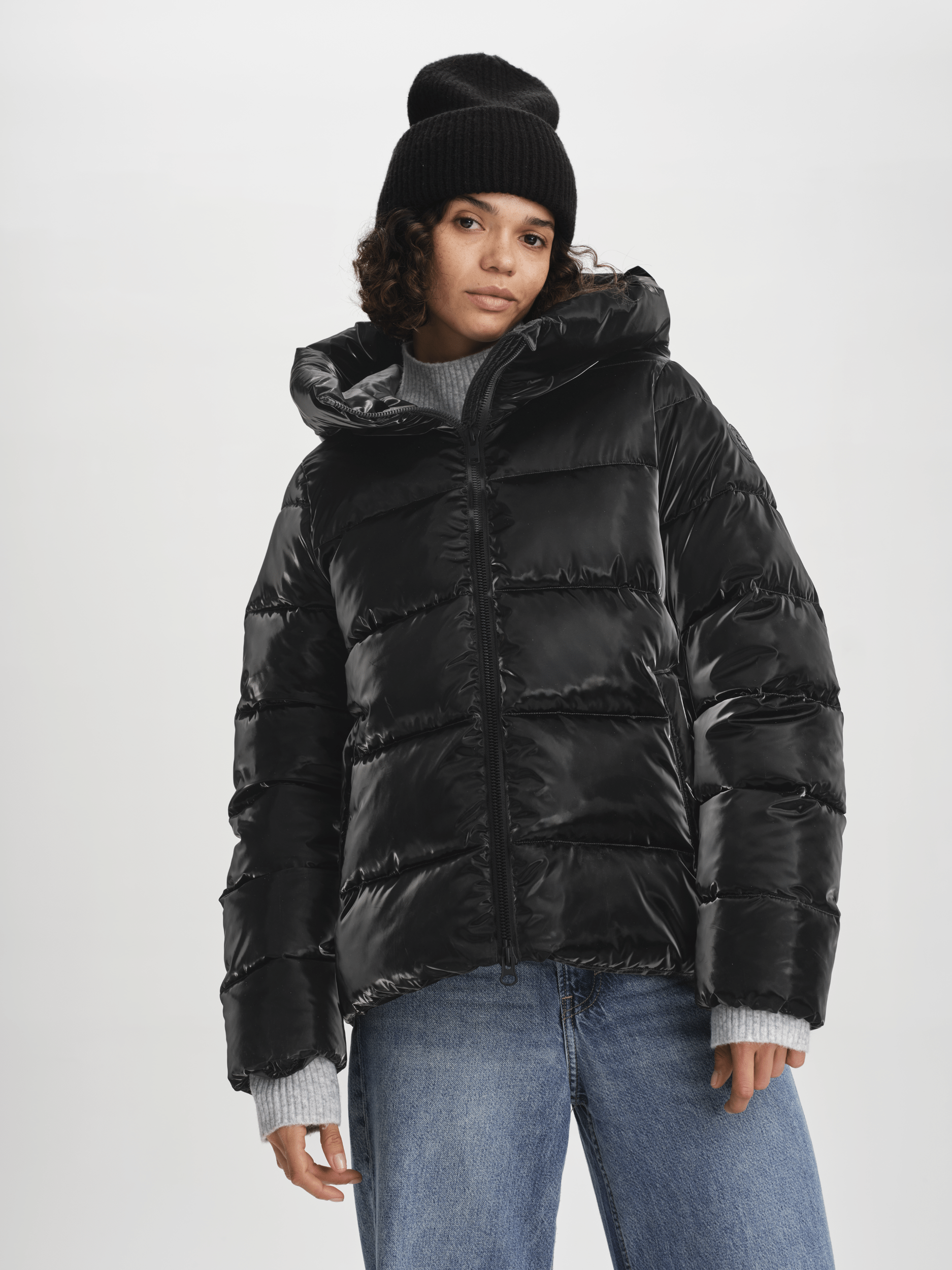 CIMONE JACKE SCHWARZ Everest Gefütterte Jacke
