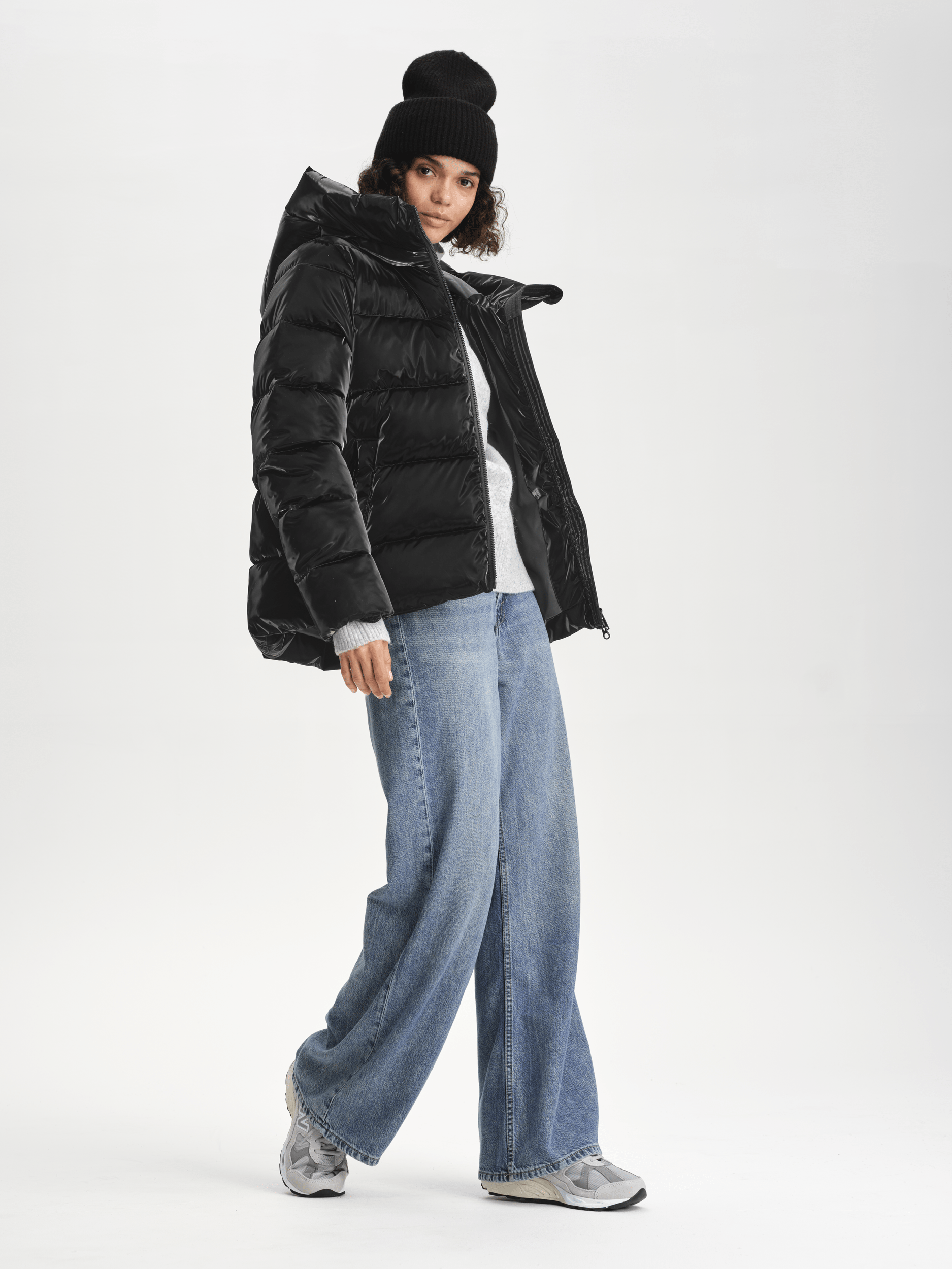 CIMONE JACKE SCHWARZ Everest Gefütterte Jacke