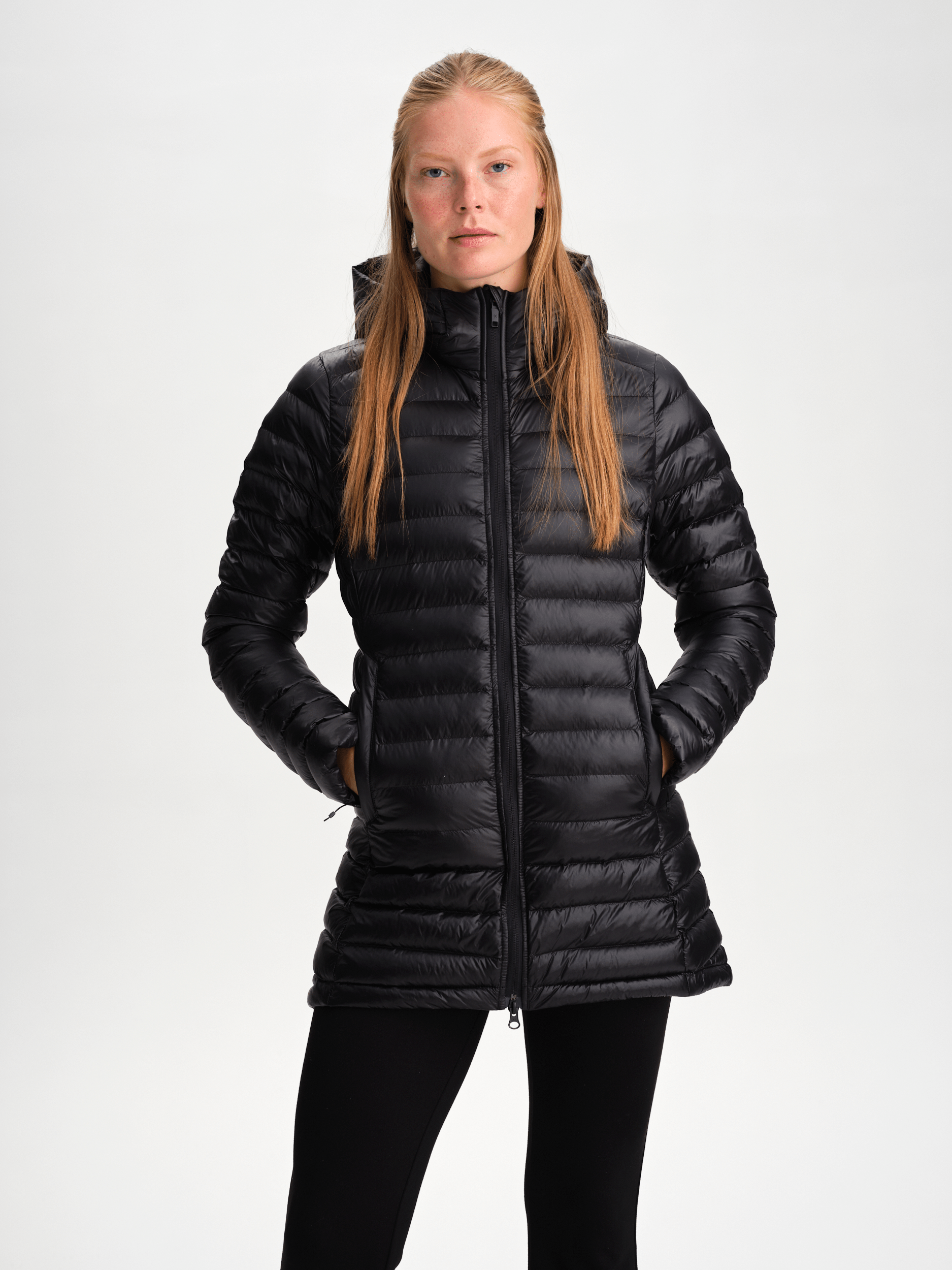 LINER MID COAT BLACK Everest Liner Coat