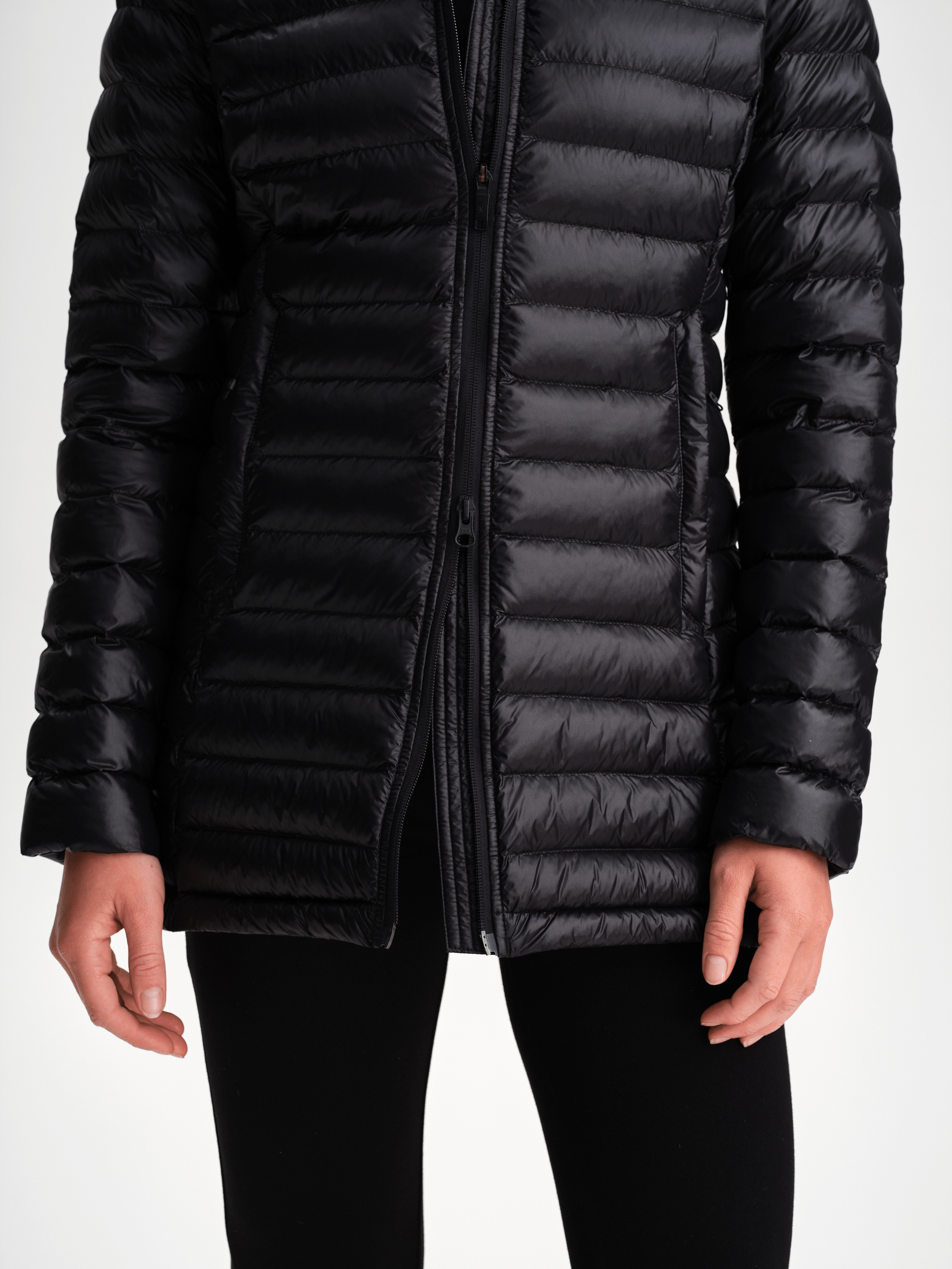 LINER MID COAT BLACK Everest Liner Coat