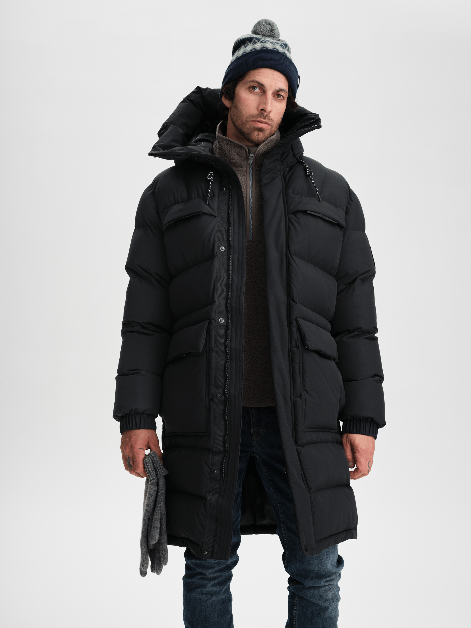 ARCTIC LONG PARKA BLACK