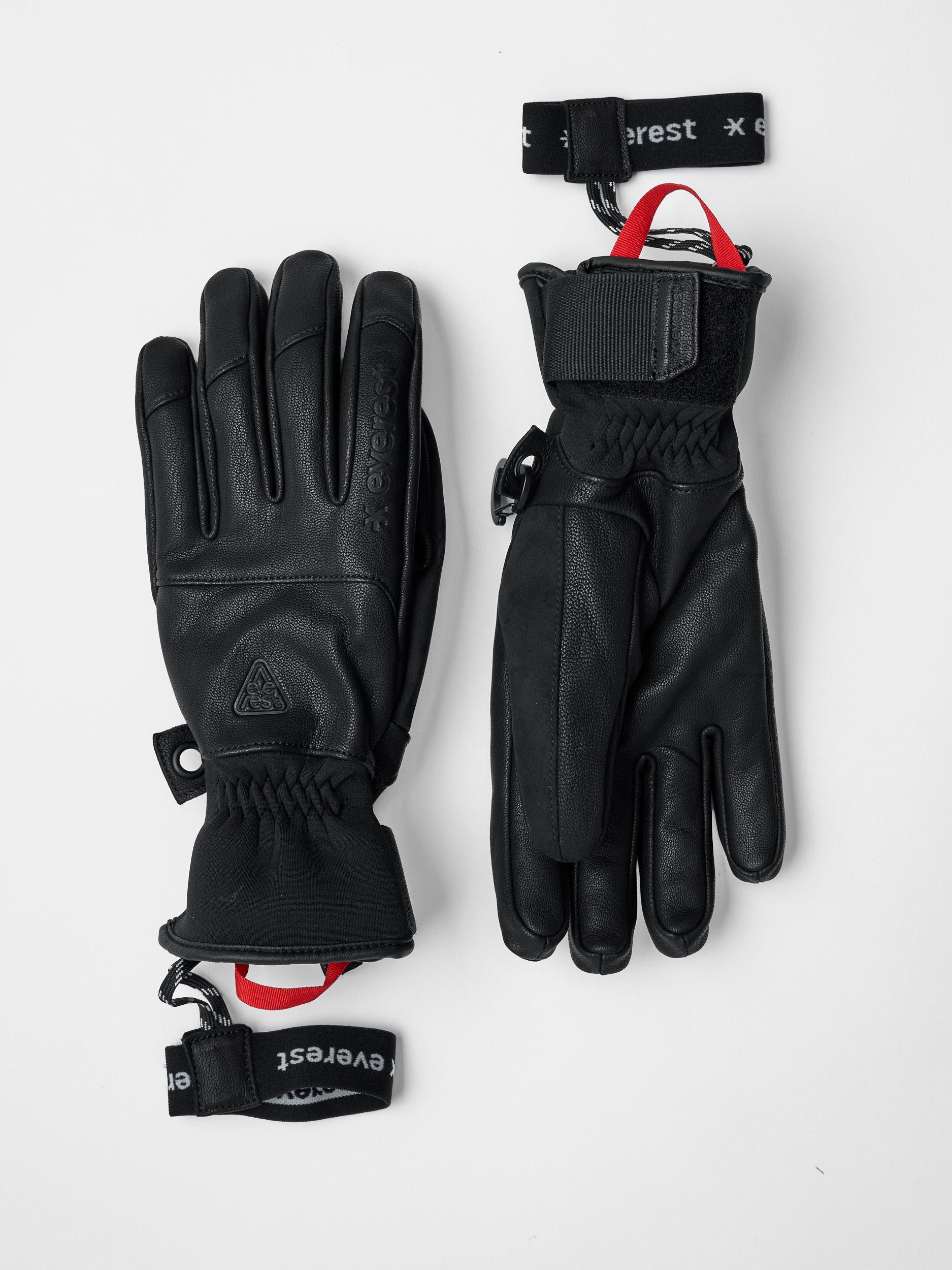 moncler handschuhe schwarz ALPINE LEDERHANDSCHUH SCHWARZ