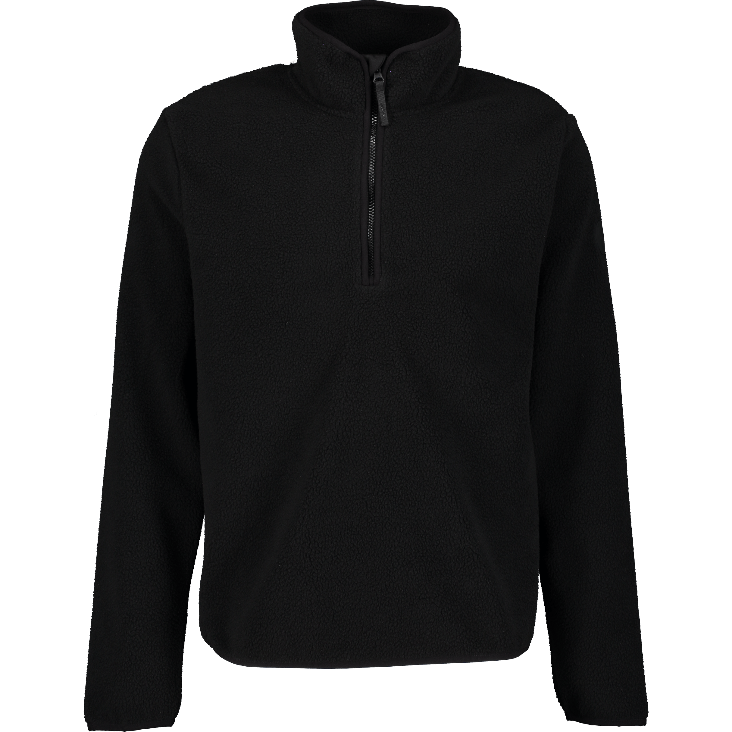 PILE HALFZIP SCHWARZ Everest Pile Fleece