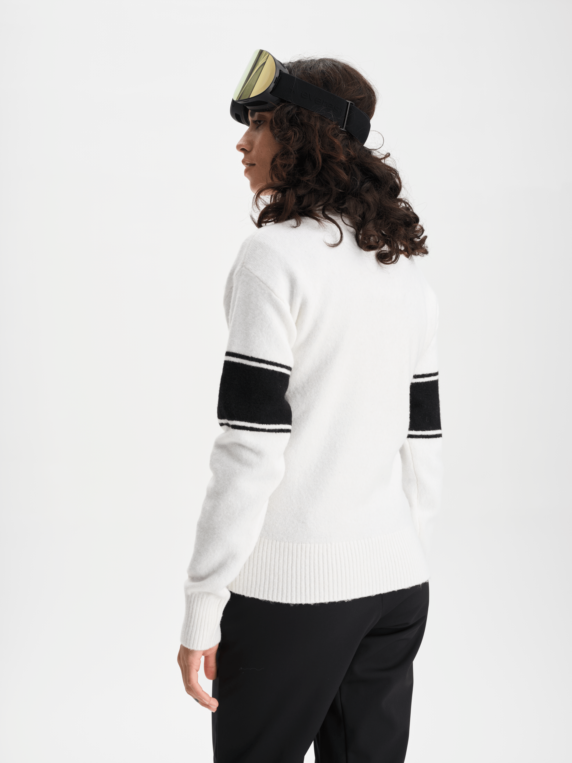 DAMSki SWETER BIAŁY Everest Druga Warstwa