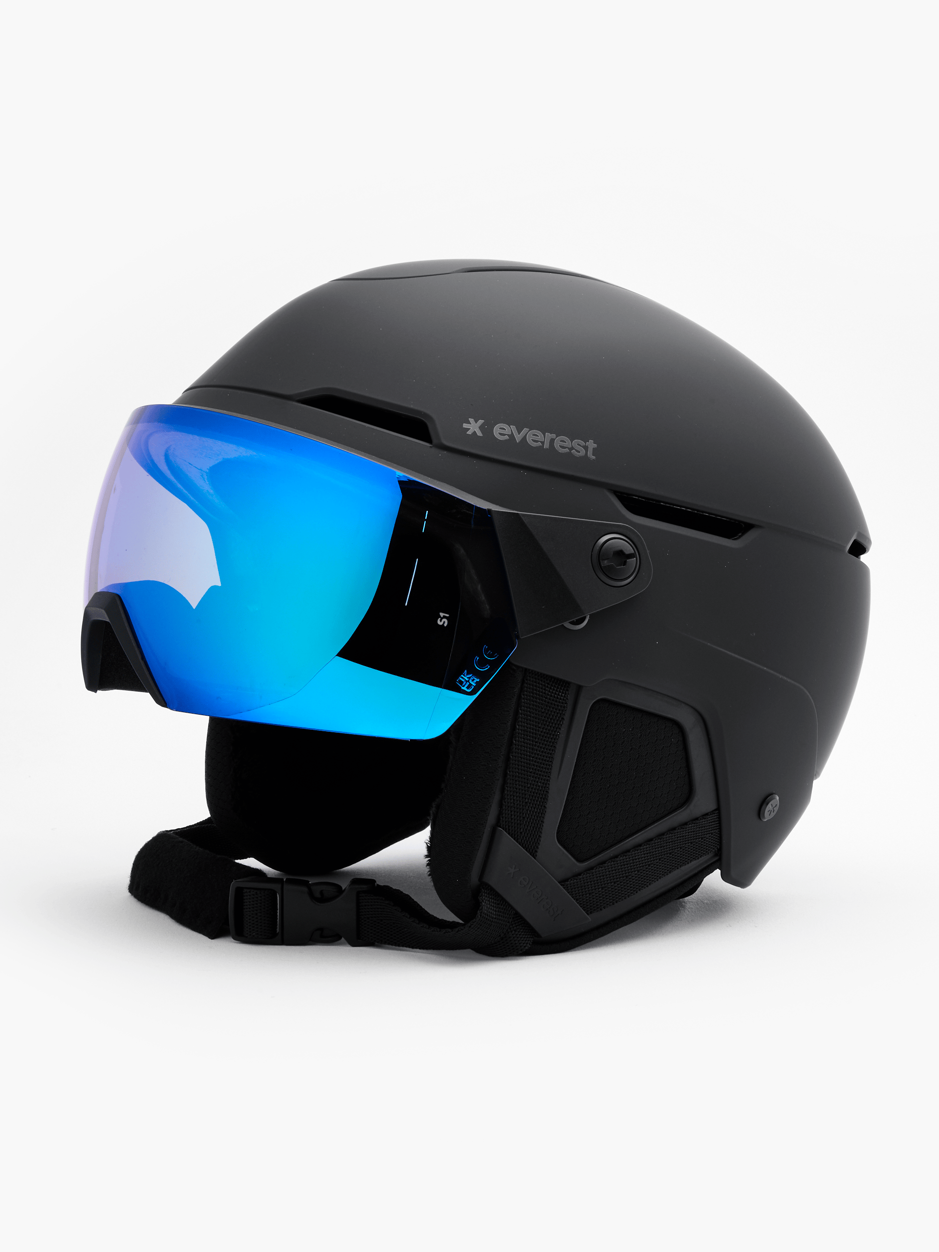 ALPINE VISOR MIPS HELM SCHWARZ Everest MIPS Helm