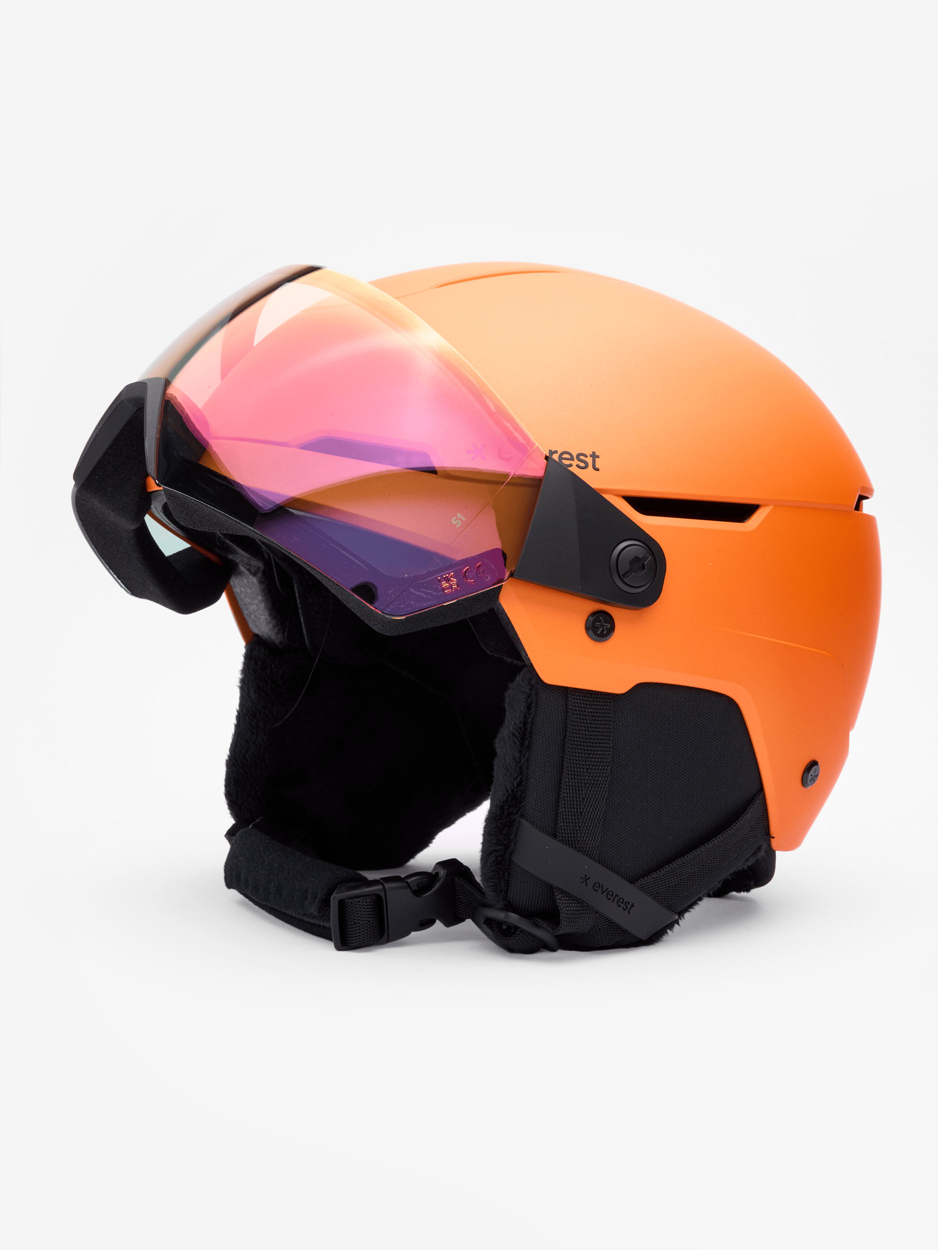 ALPINE VISOR MIPS HELMET ORANGE