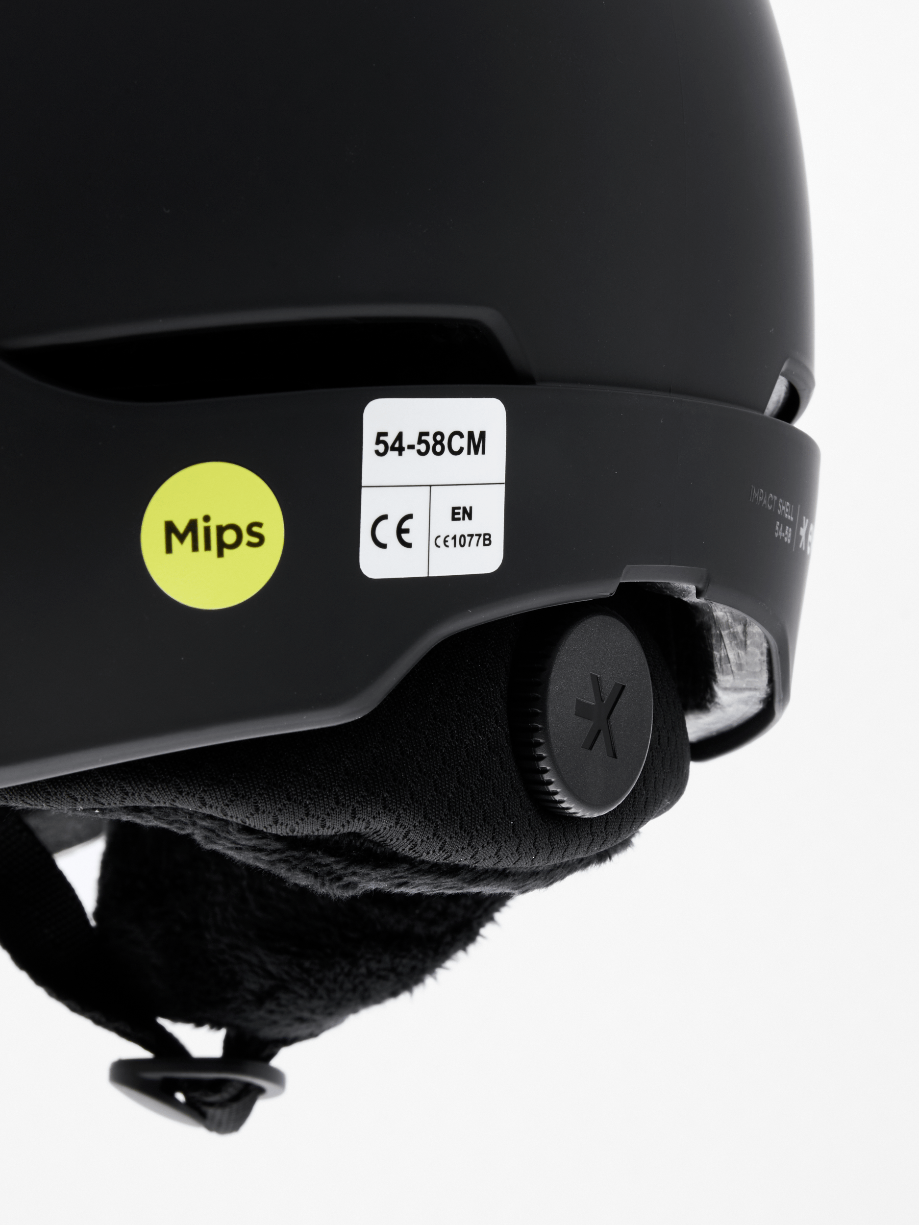 ALPINE VISOR MIPS HELMET BLACK - JUNIOR Everest MIPS Helmet
