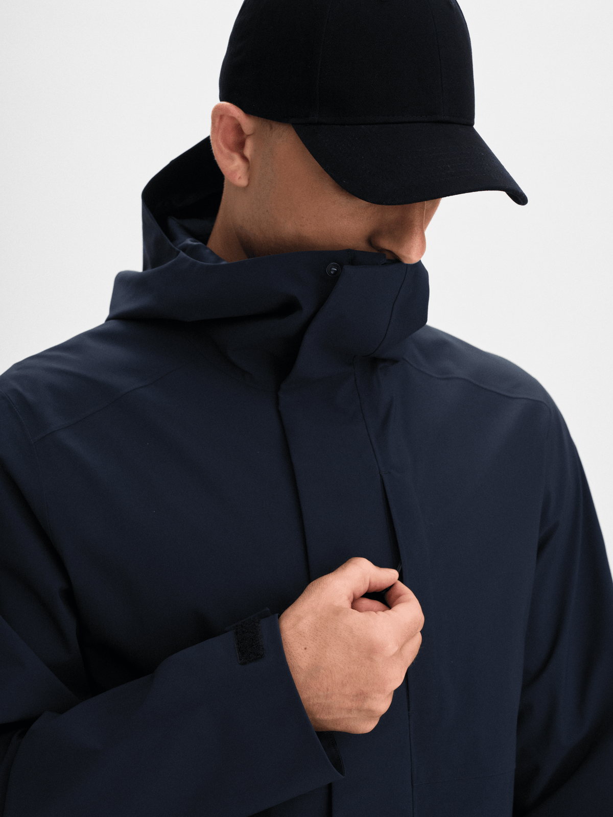FERNOW SHIELD PARKA NAVY Everest All Weather Jacket