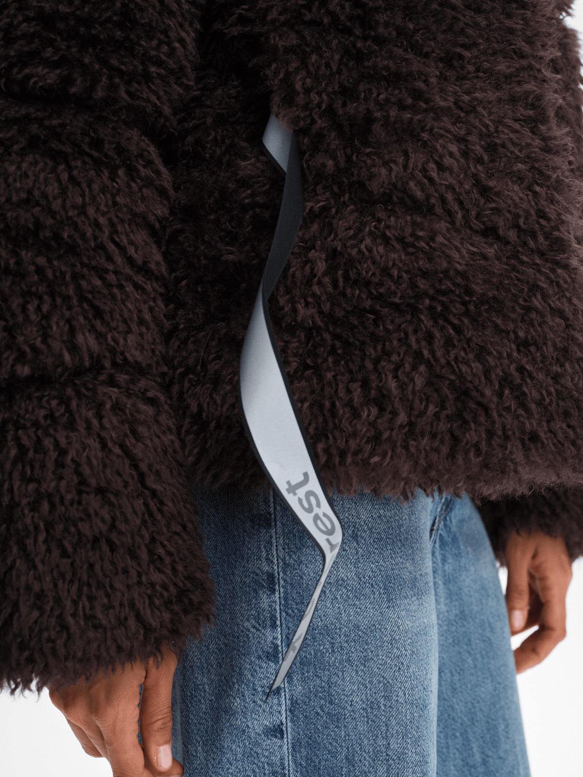 W AMNE JACKET DARK BROWN Everest Padded Jacket