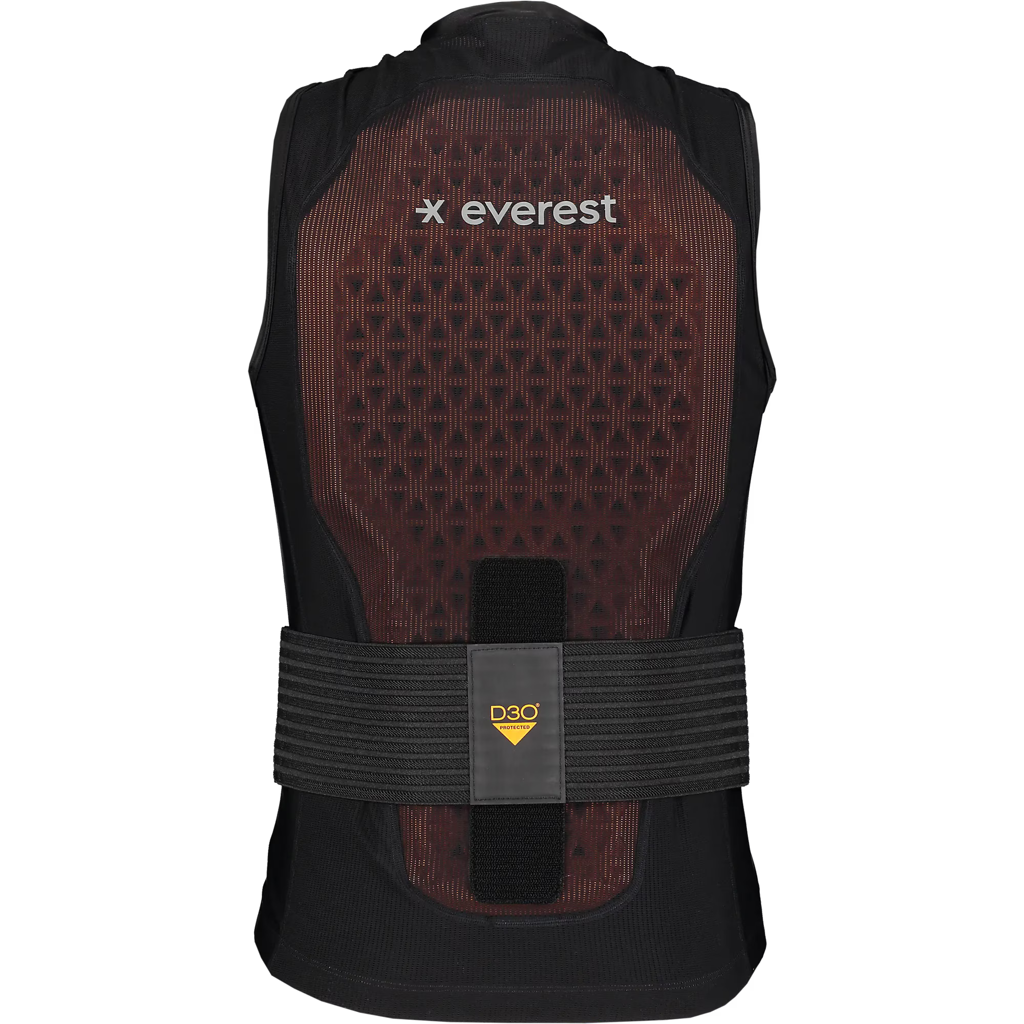 OCHRANIACZ NA PLECY DESCENDER D3O VEST CZARNY/POMARAŃCZOWY UNISEKS Everest Ochrona pleców