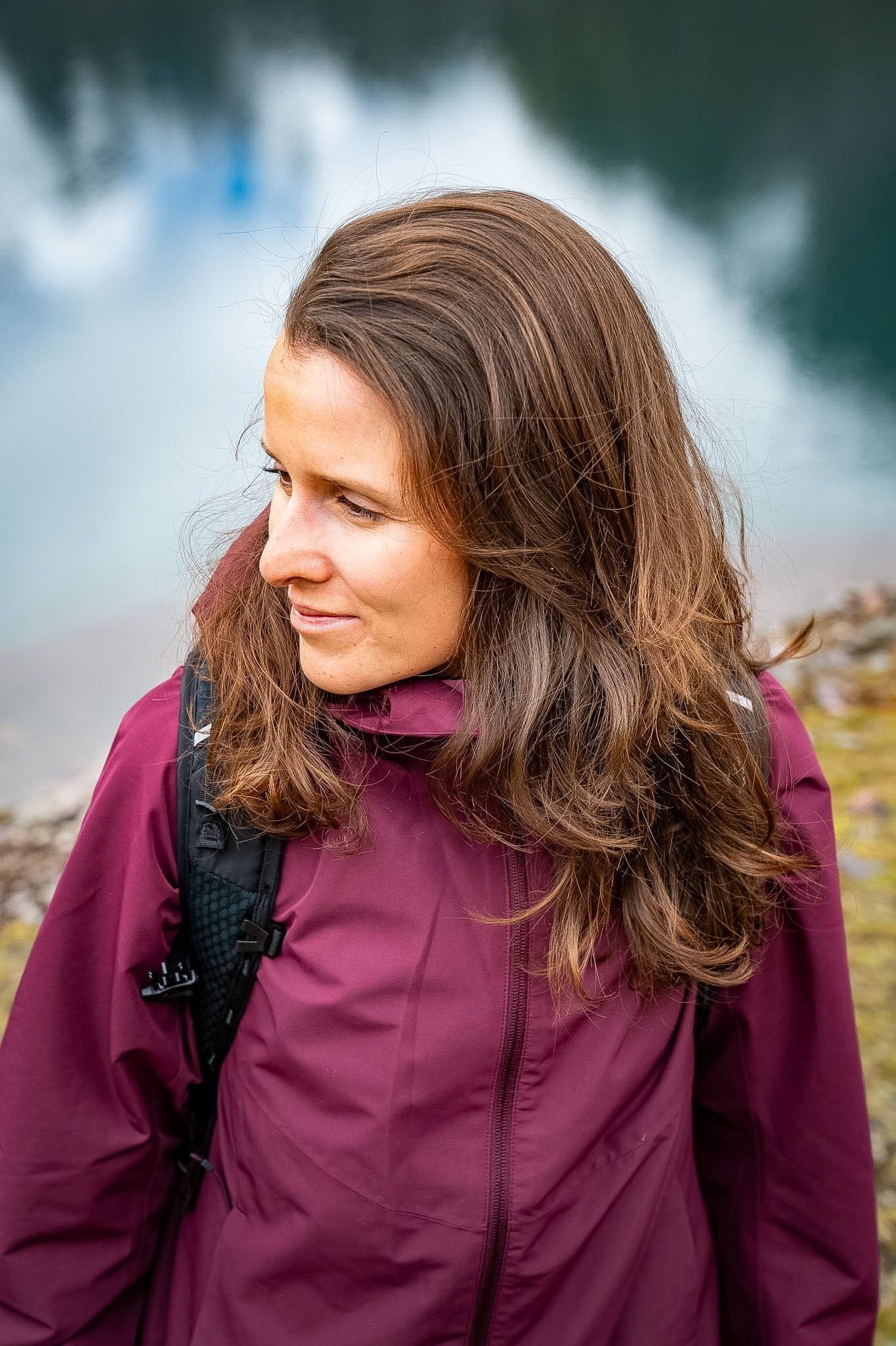 WOMENS ALLROUND JACKET DARK RED Everest All Weather Jacket