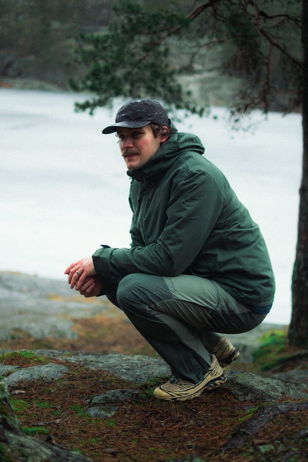 ALLROUND JACKE DUNKELGRÜN Herren Everest Allwetterjacke