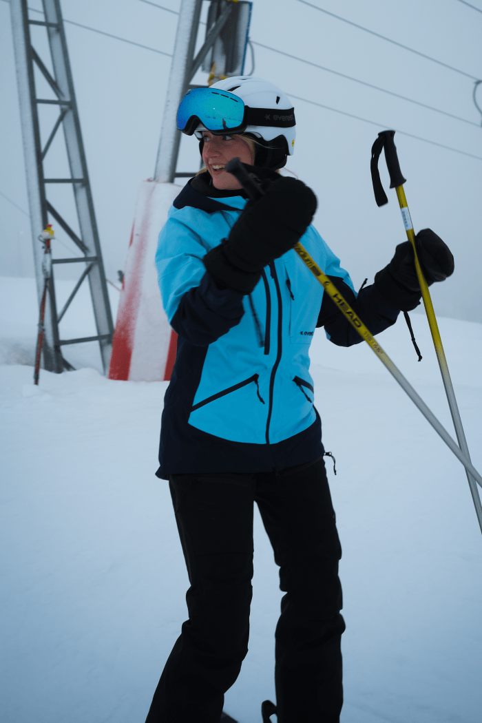 ALPINE KURTKA CLOUD BLUE DAMSKA Everest Kurtka narciarska i snowboardowa