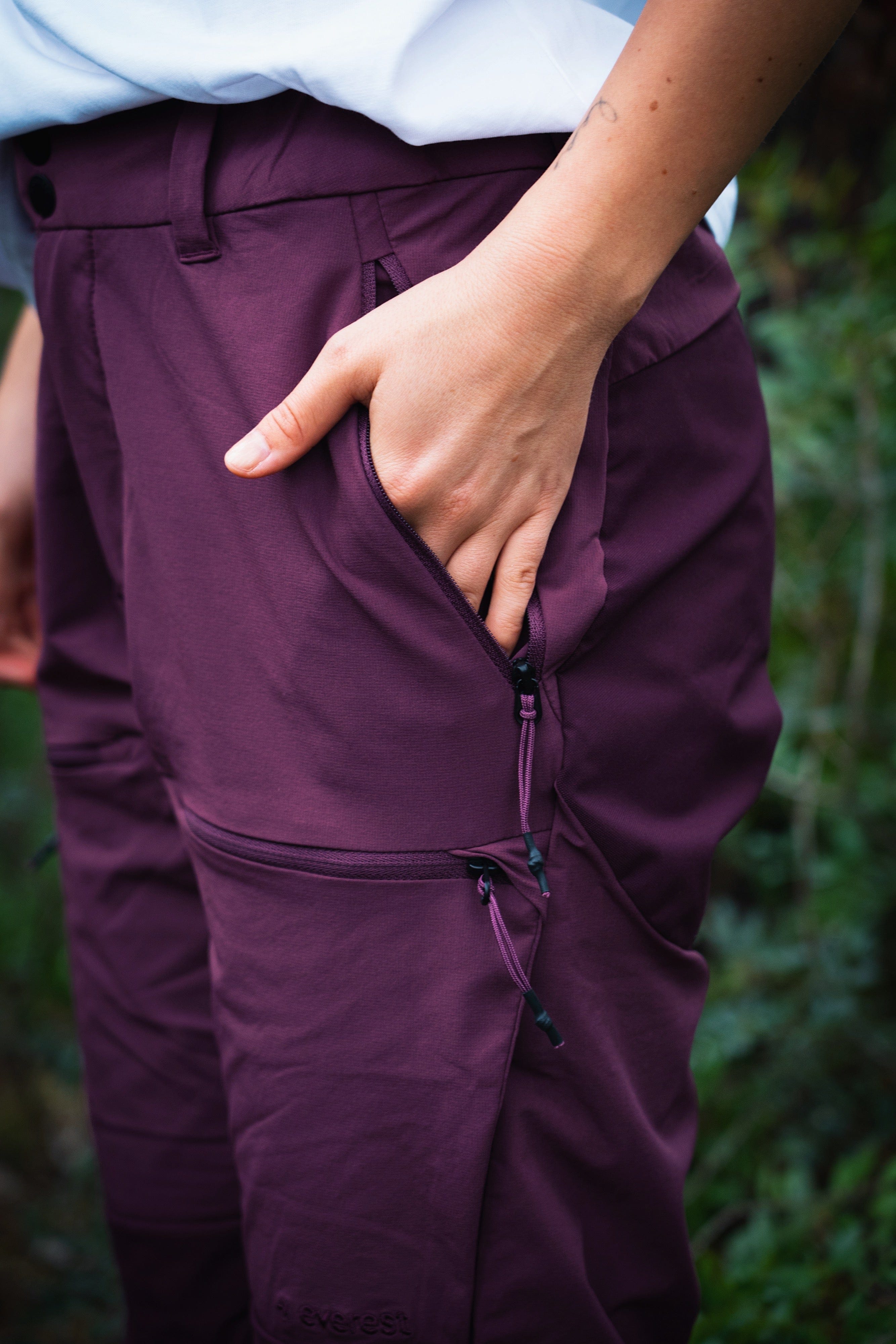 HIKE HOSE MAUVE WINE Damen Everest Outdoorhose