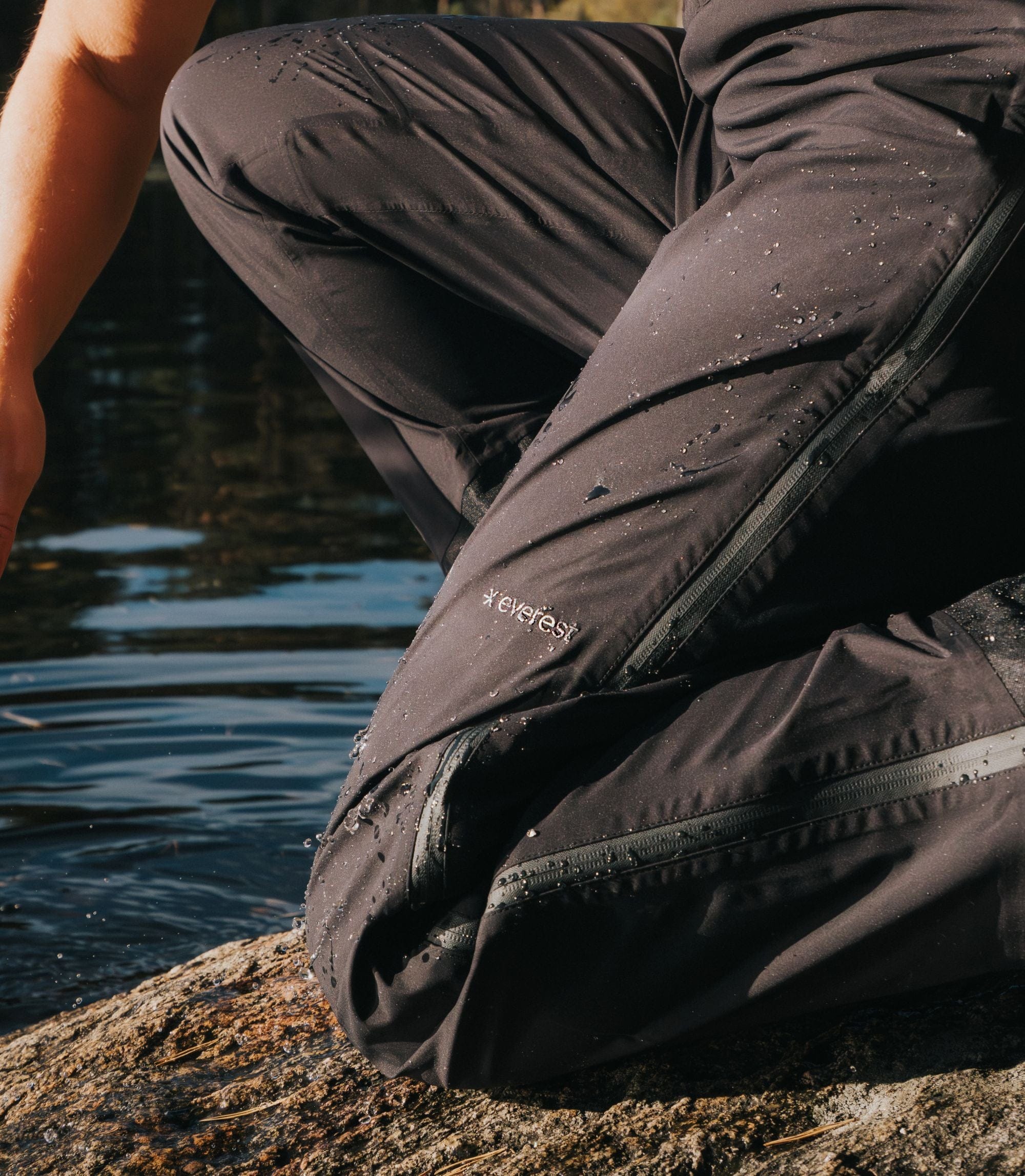 VENTURE 3 LAYER SHELL PANT BLACK WOMENS
