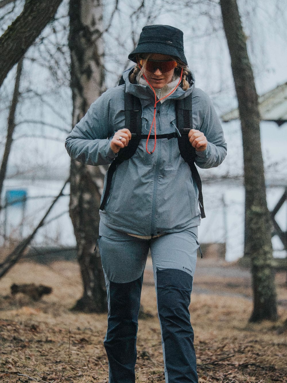 VENTURE 3L SHELL JACKE BLUE FOG Everest Shell-Jacke