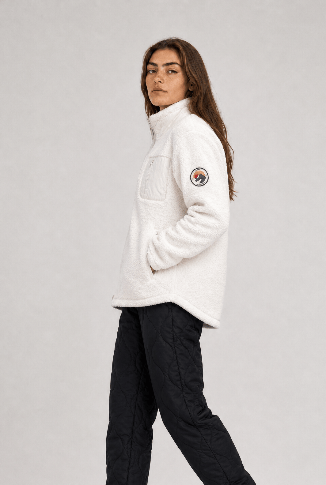 WILA PILE SHIRT OFF WHITE Everest Second Layer