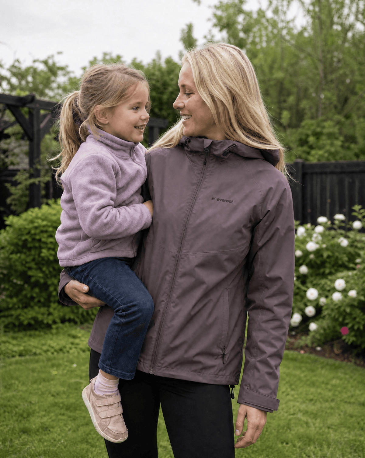 WOMENS ALLROUND JACKET ASH PURPLE Everest All Weather Jacket