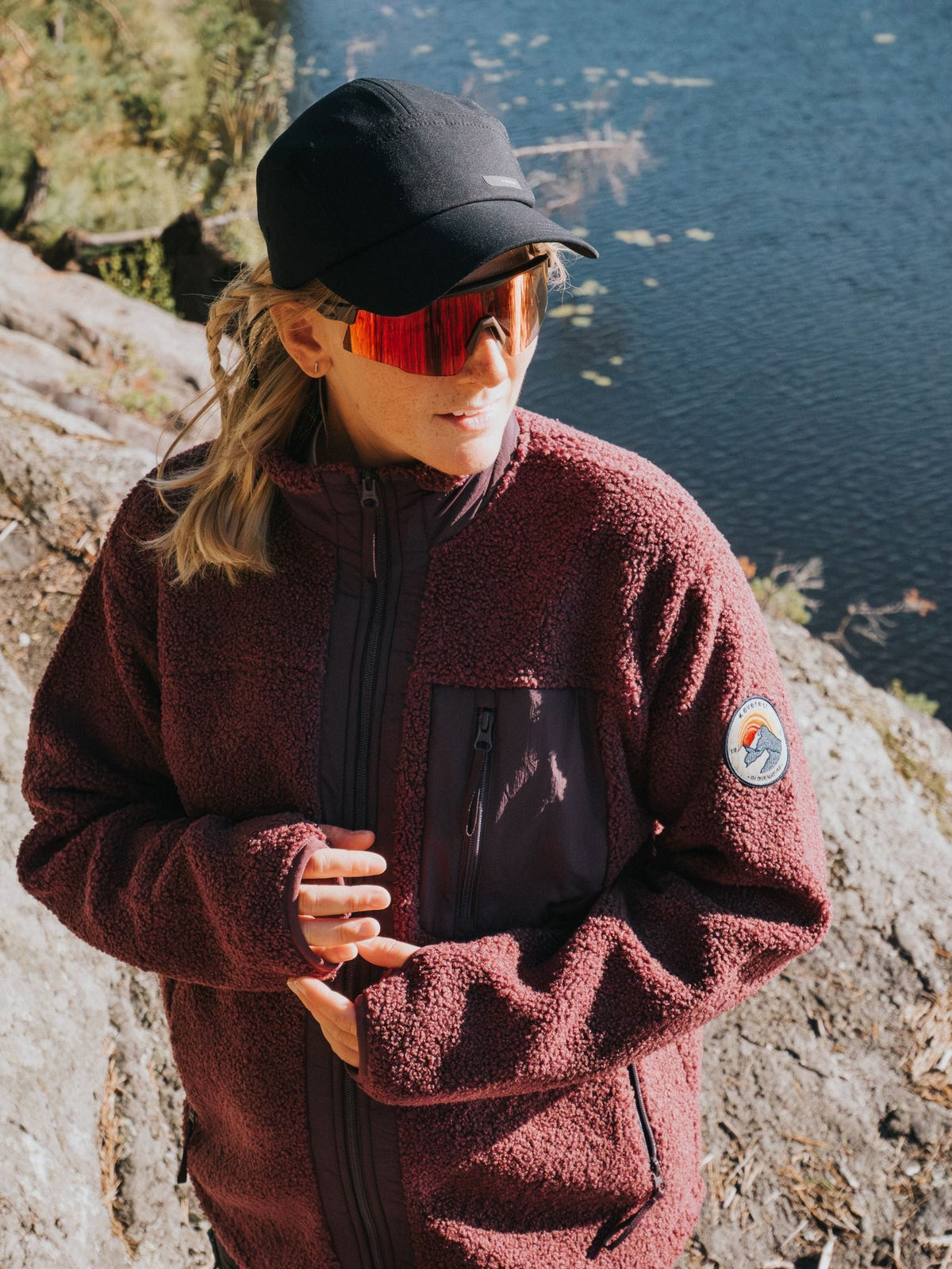 WILA PILE SHIRT MAUVE WINE Everest Pile Fleece