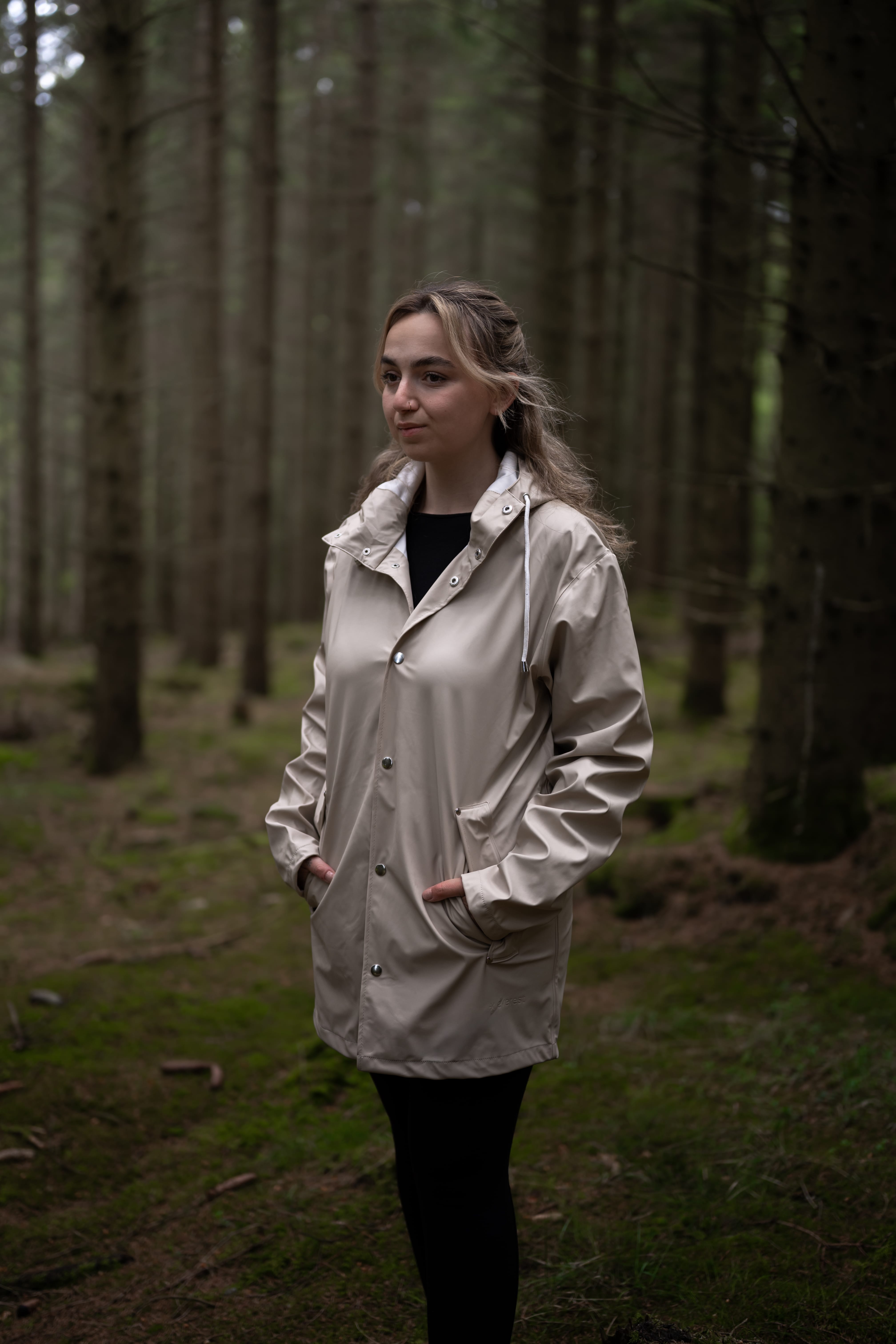 RAIN COAT WHEAT Everest All Weather Coat