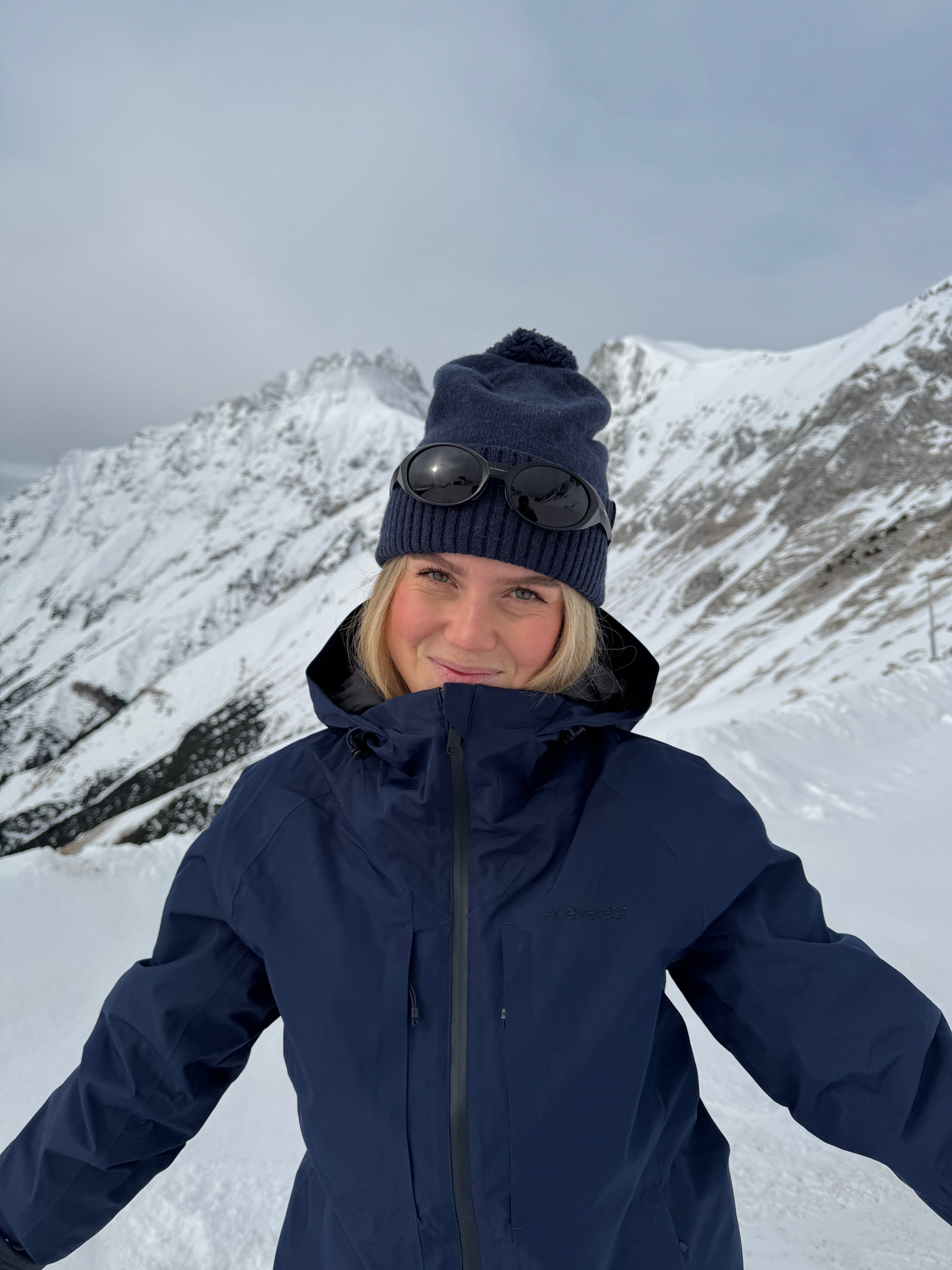 SKI JACKET NAVY WOMEN Everest Ski & Snowboard Jacket