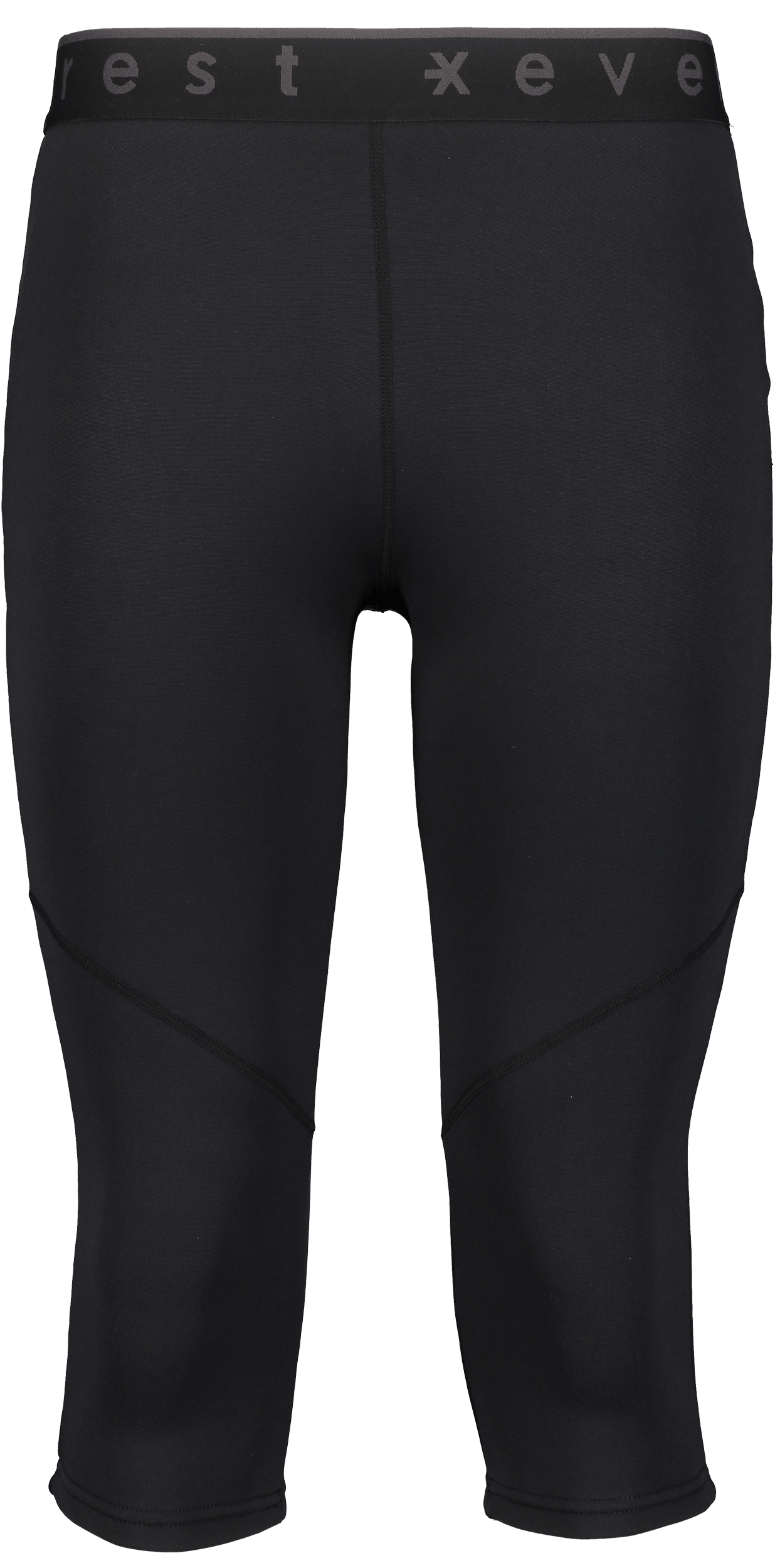 SPODNIE STRETCH 3/4 CZARNE Everest Stretch Polary Szorty