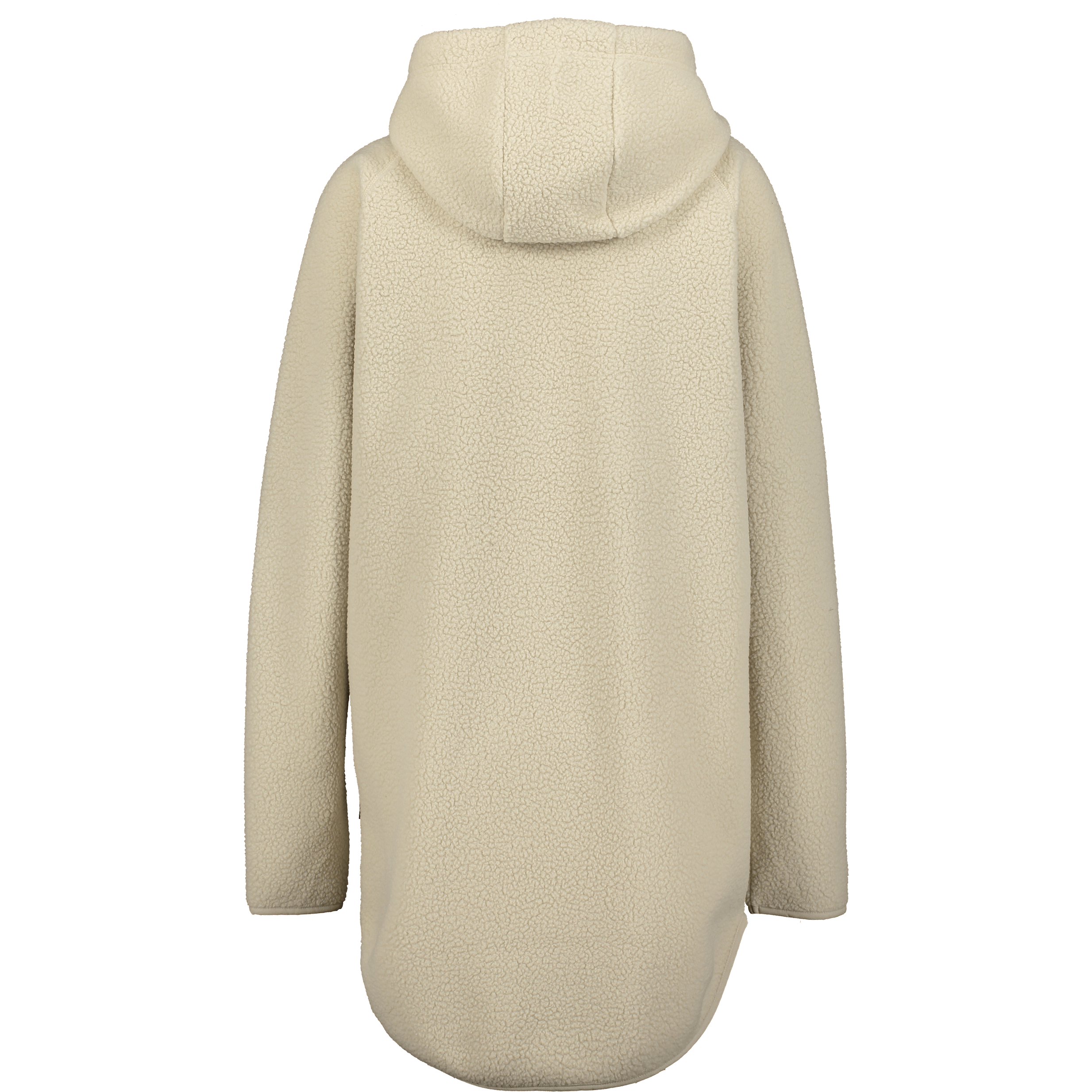 PILE LONG HOOD  IVORY BEIGE Everest Second Layer