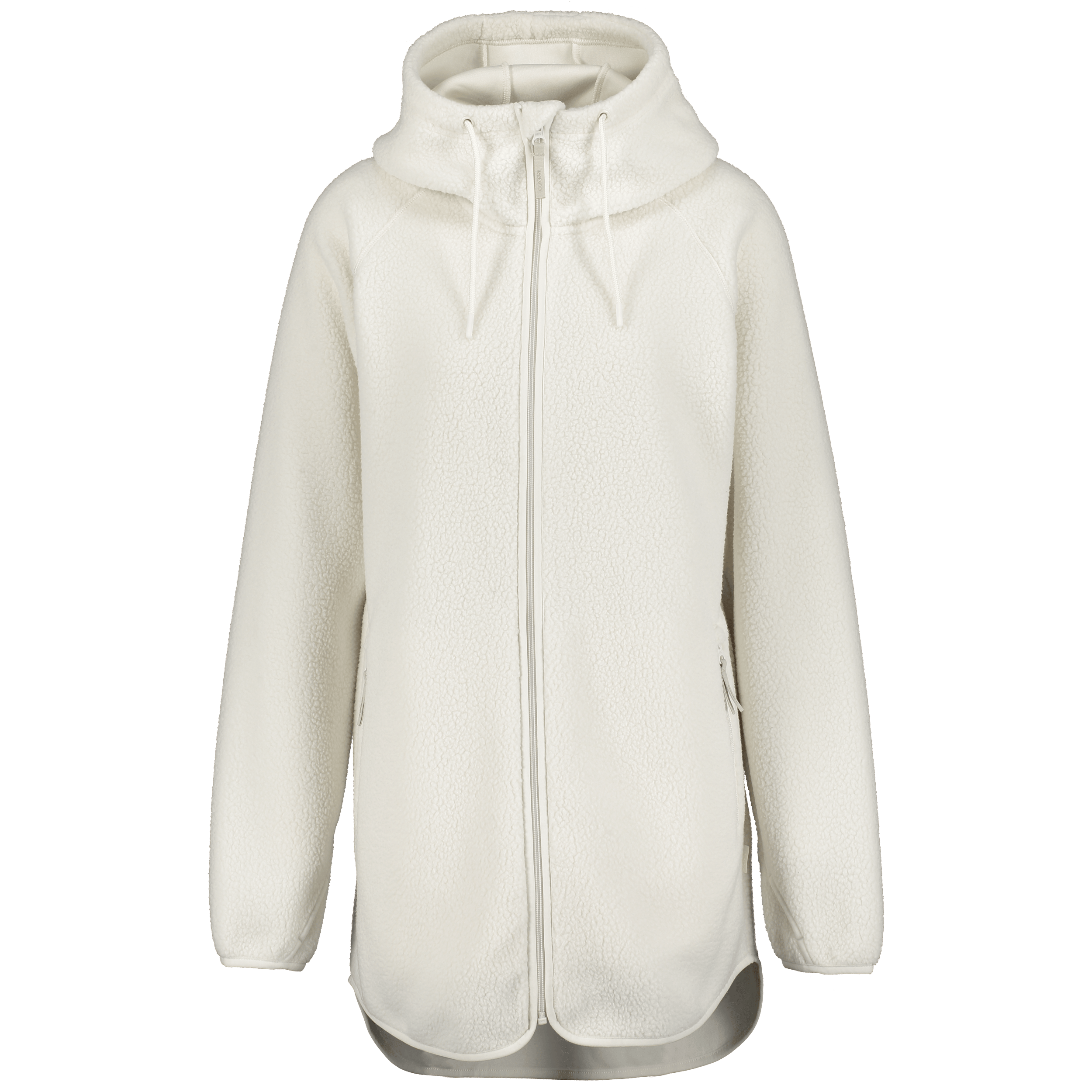 PILE LONG HOOD OFF WHITE Everest Second Layer