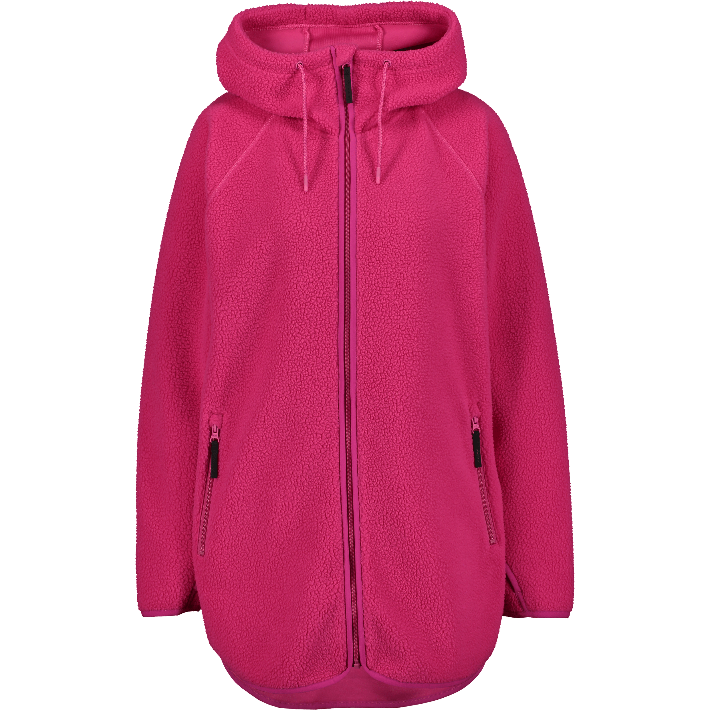 PILE LONG HOOD BRIGHT FUCHSIA Everest Second Layer