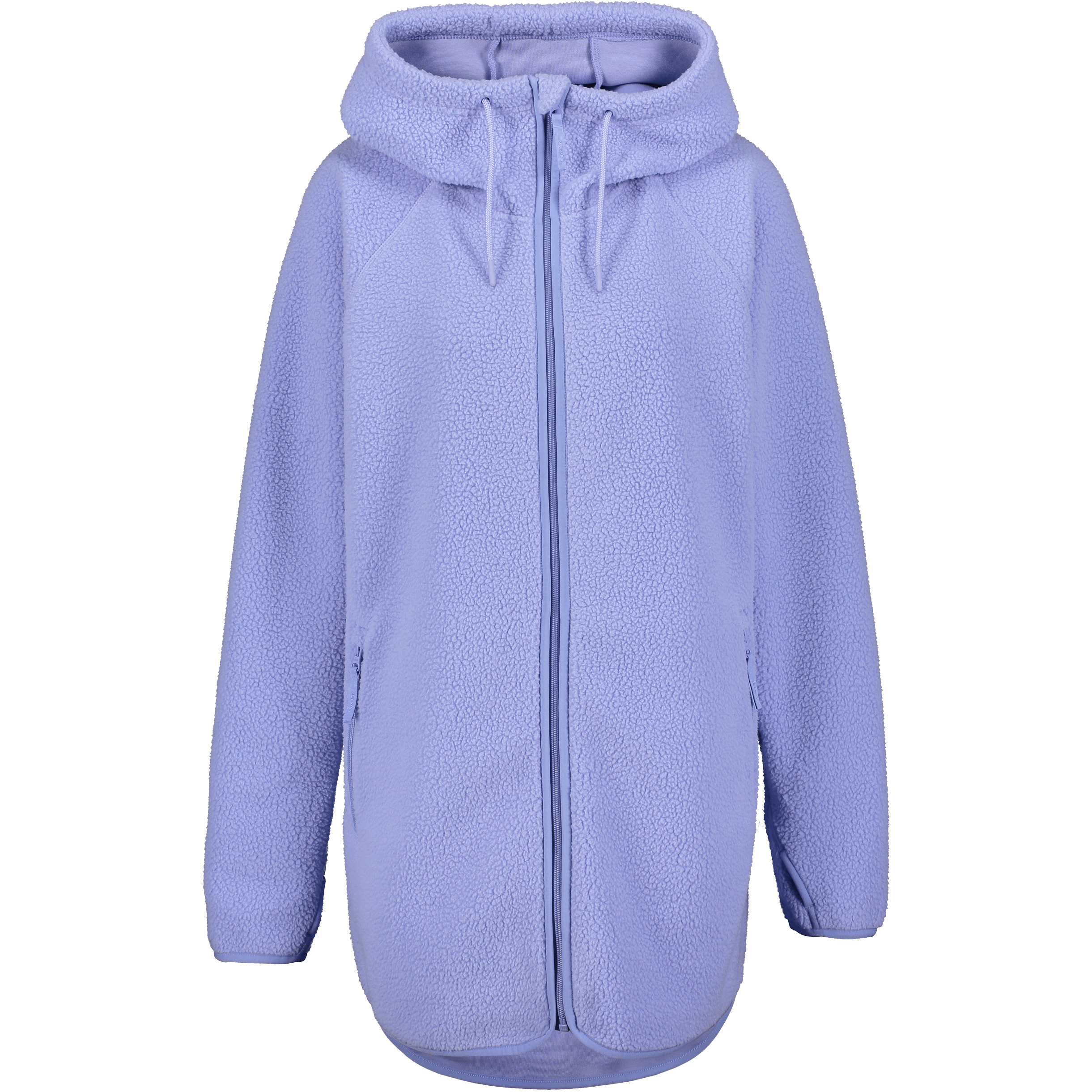 PILE LONG HOOD LIGHT LAVENDEL Everest Fleece Jumper