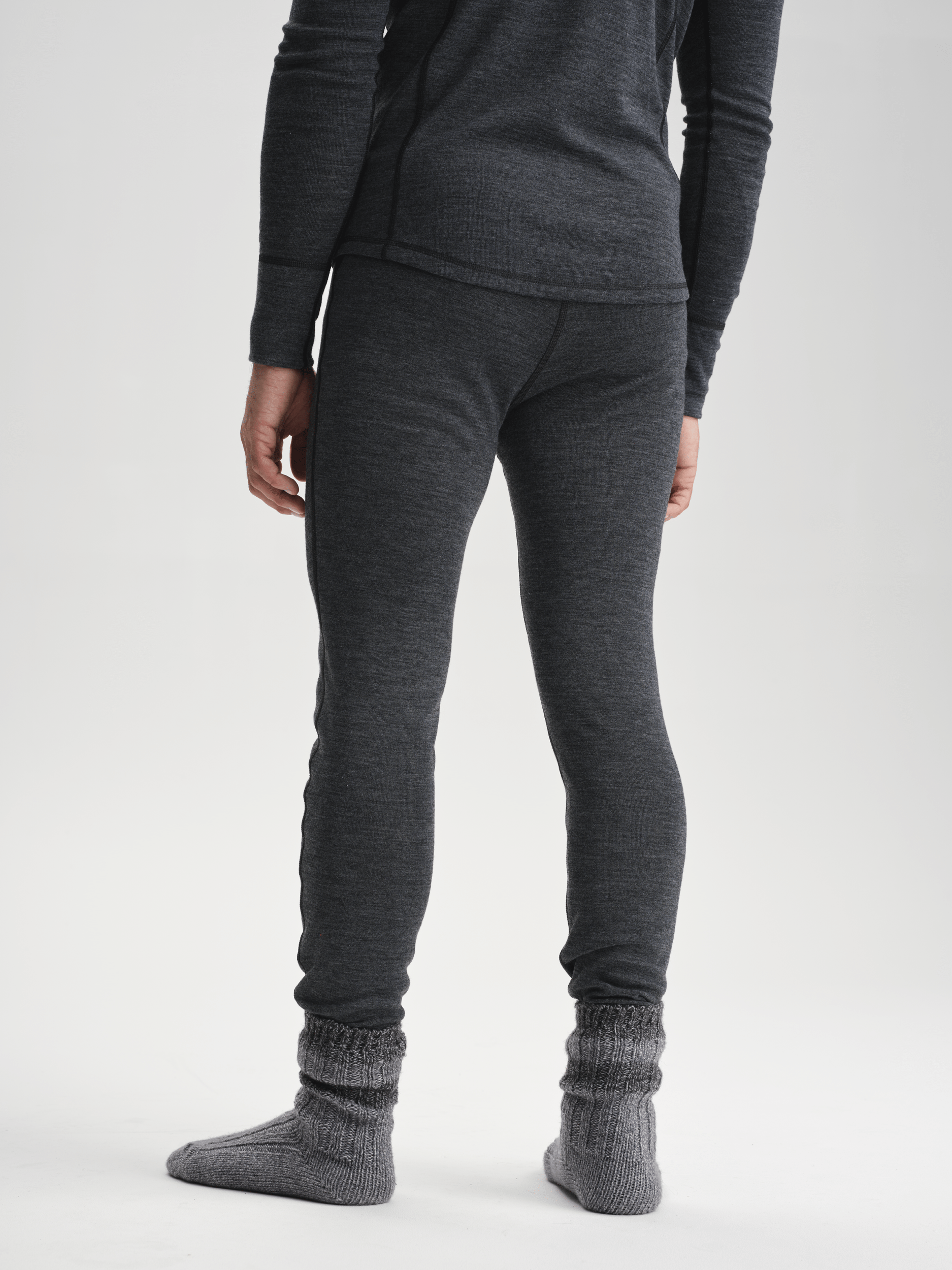 WOOL UW PNT 2  GREY MELANGE Everest First Layer Wool