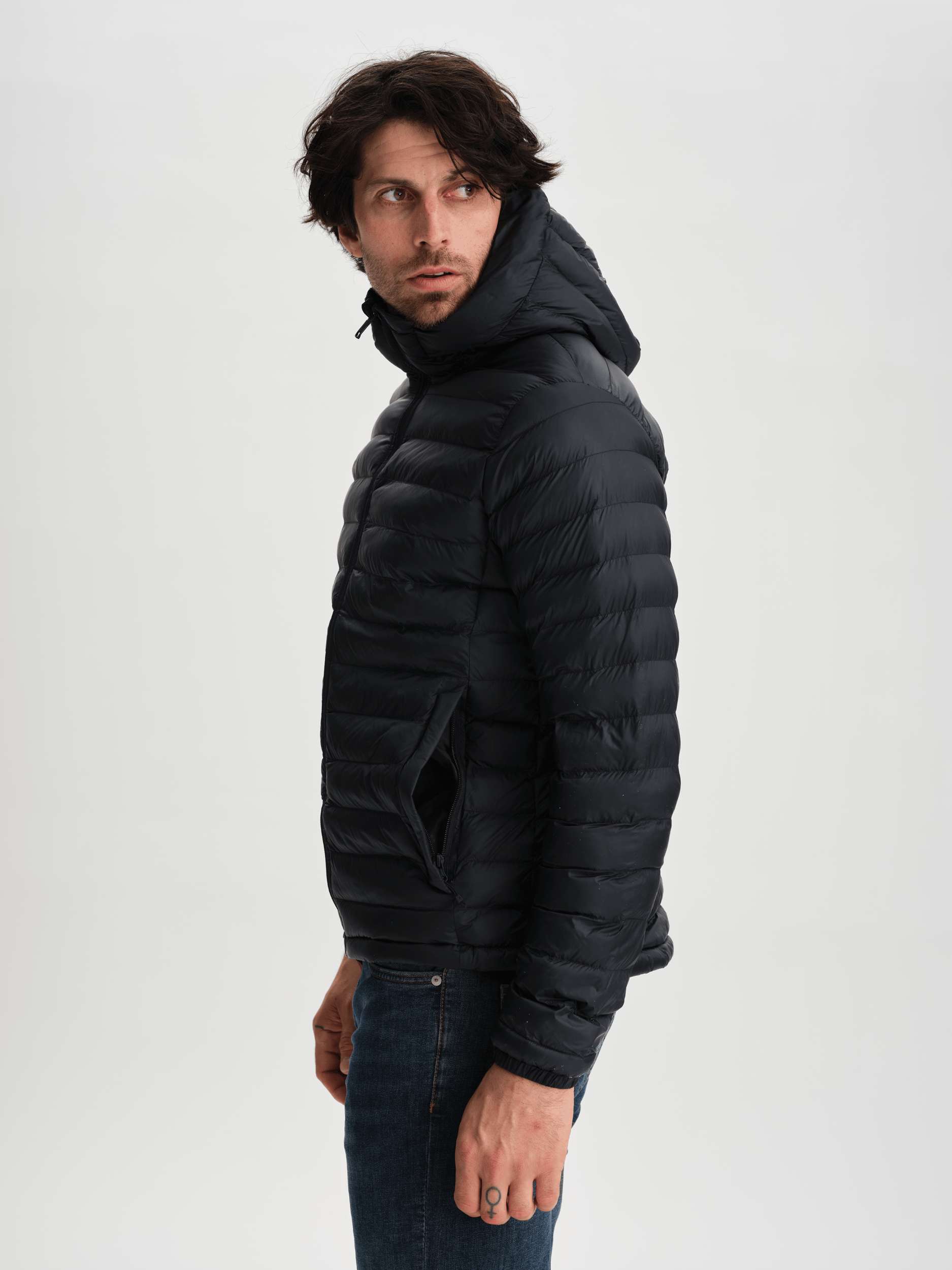 LINER HOOD JACKET BLACK MEN Everest Liner Jacket