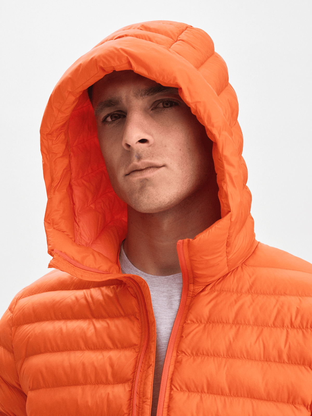 LINER HOOD JACKET ORANGE FLAME Everest Liner Jacket