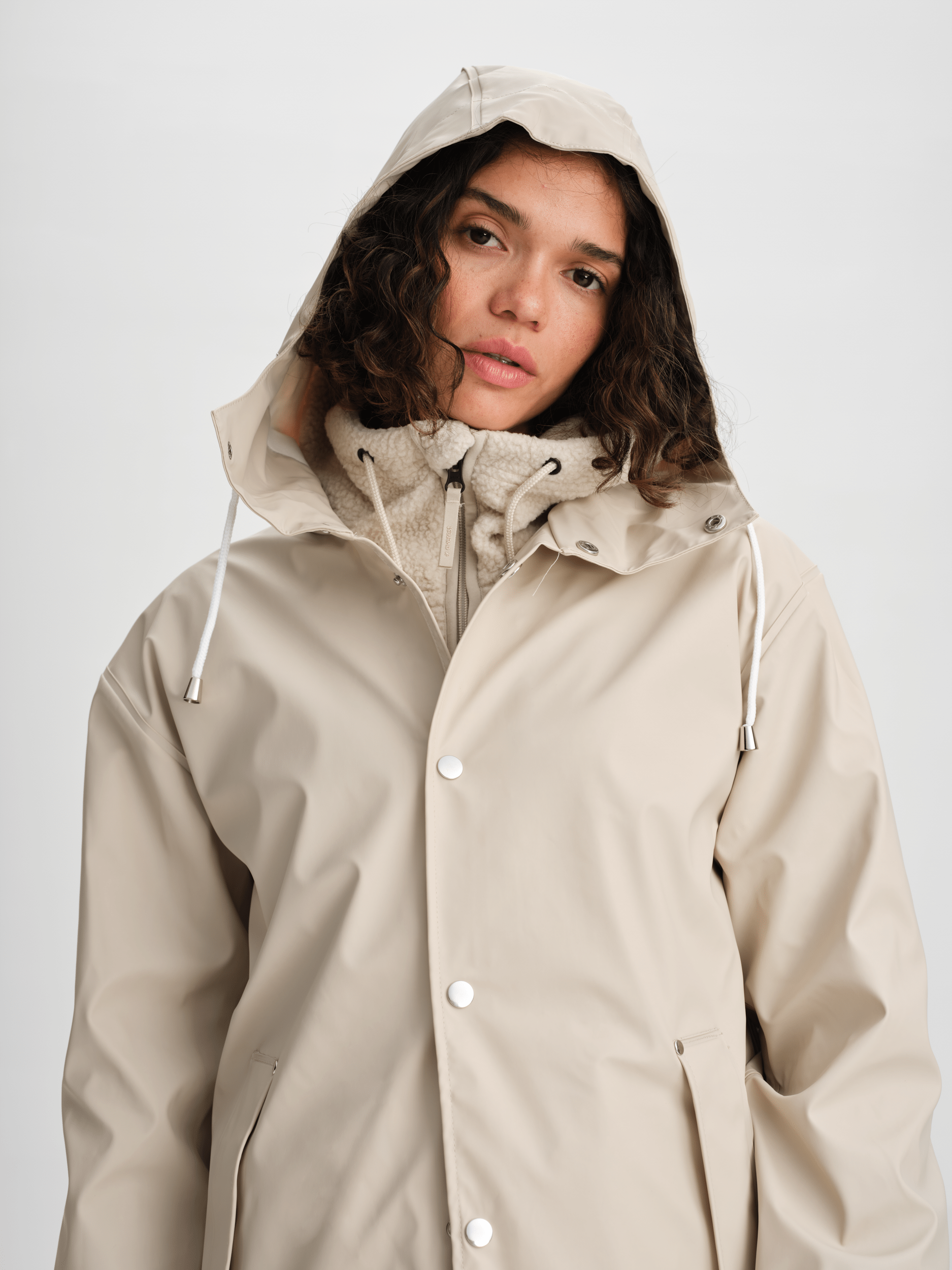 RAIN COAT WHEAT Everest All Weather Coat