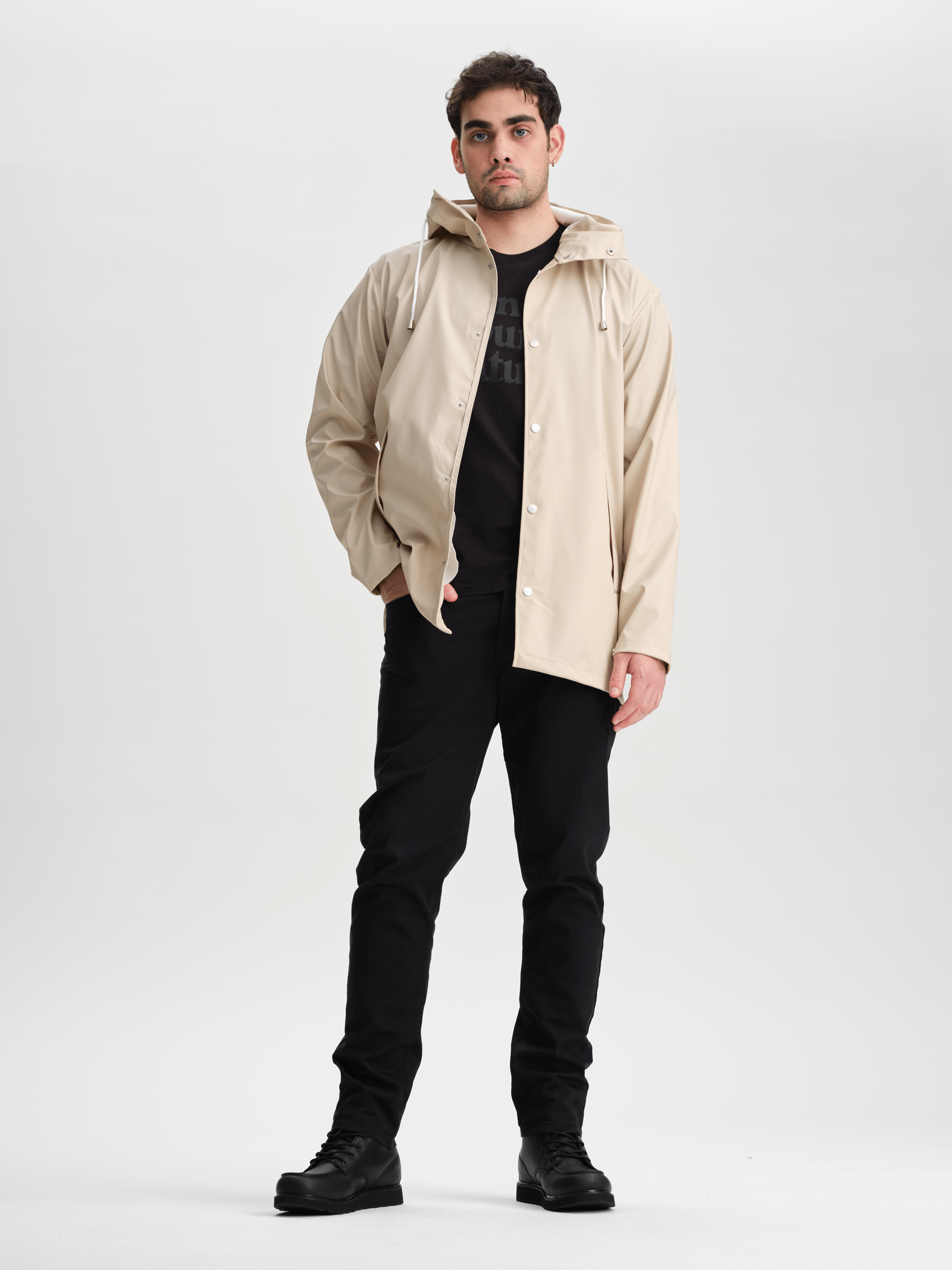 RAIN COAT WHEAT Everest All Weather Coat