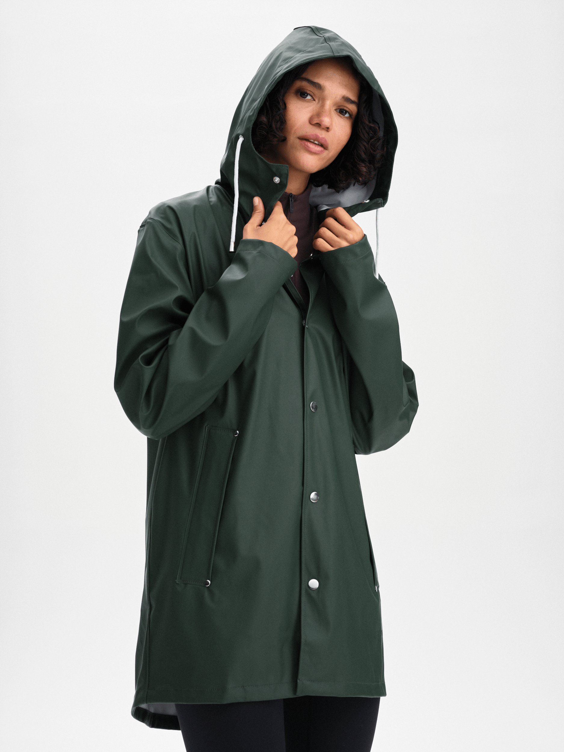 REGENJACKE DUNKELGRÜN 