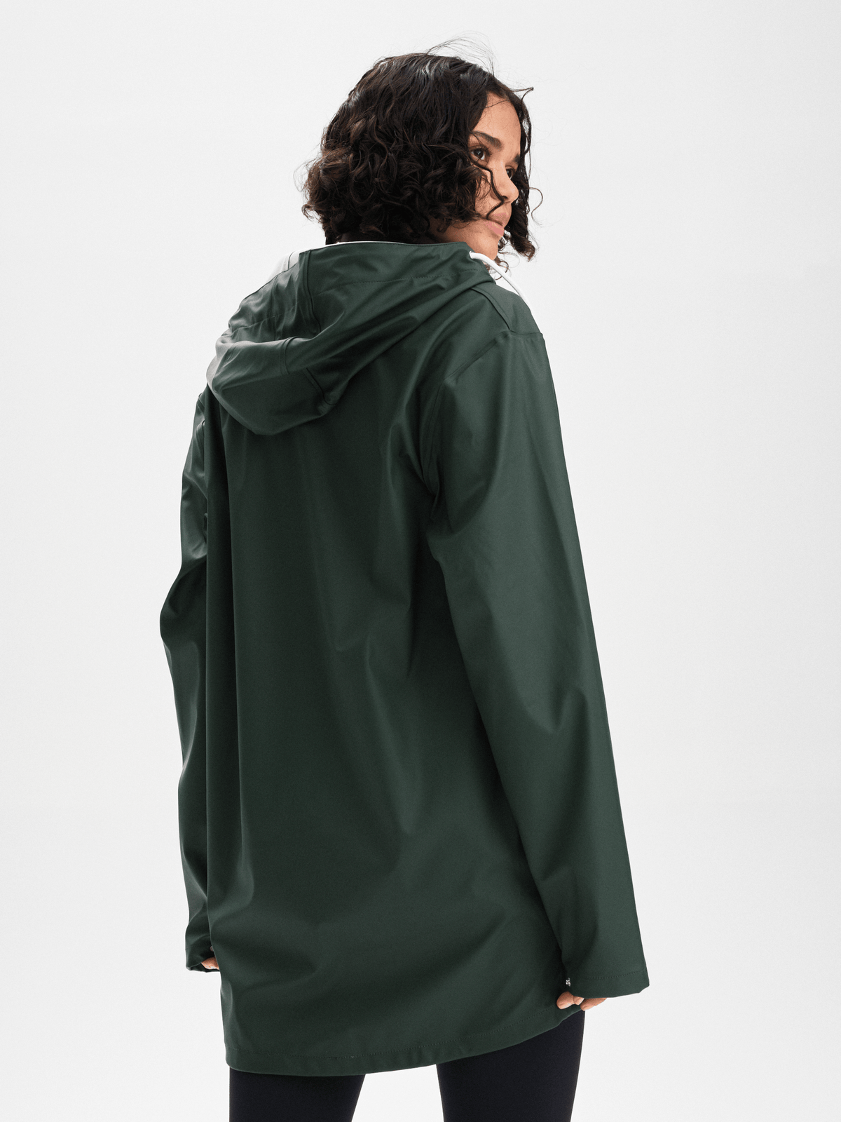 RAIN COAT DARK GREEN Everest All Weather Coat